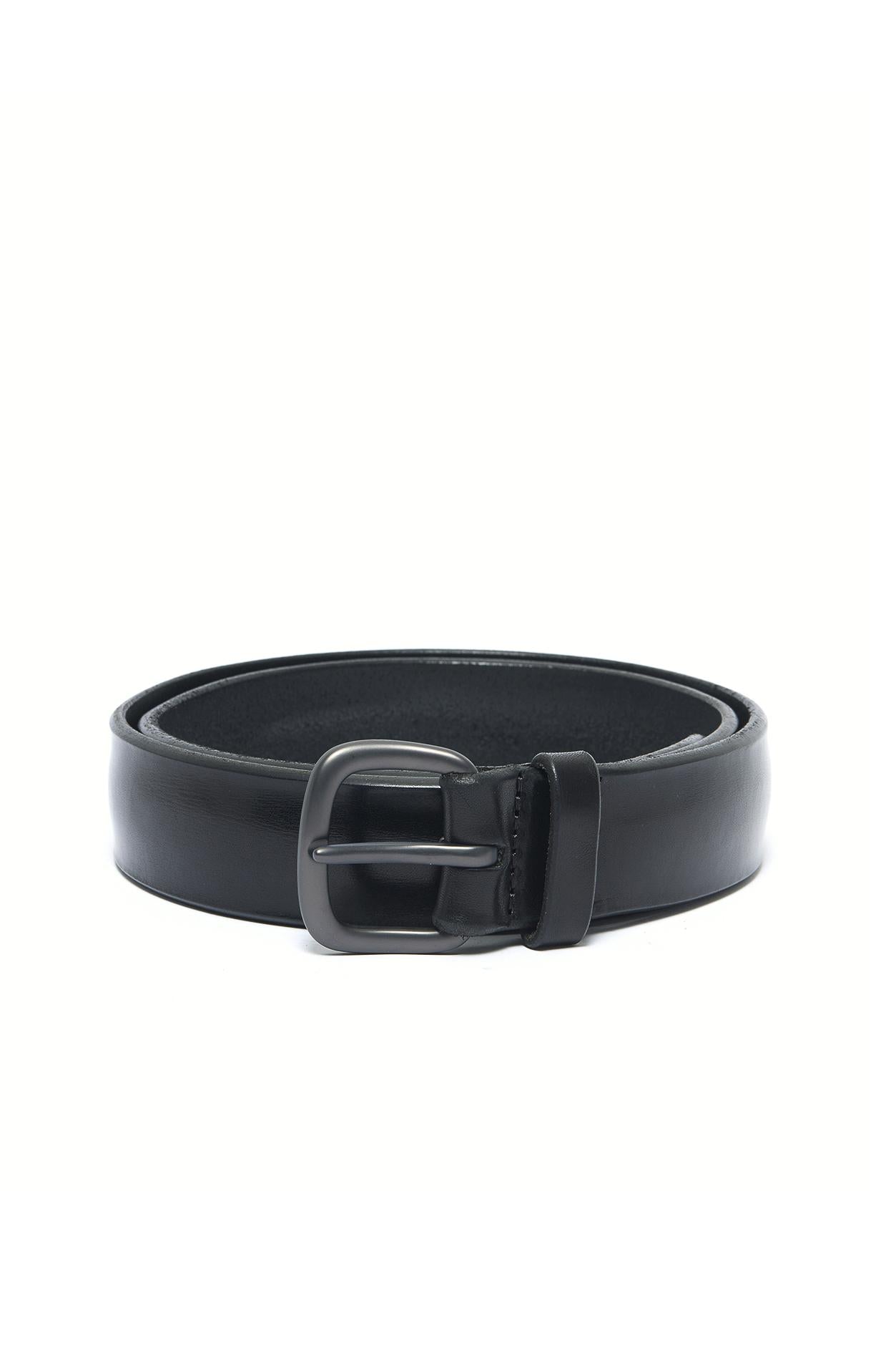 Orciani Cintura in pelle delavè U07624-BUS/2 NERO 