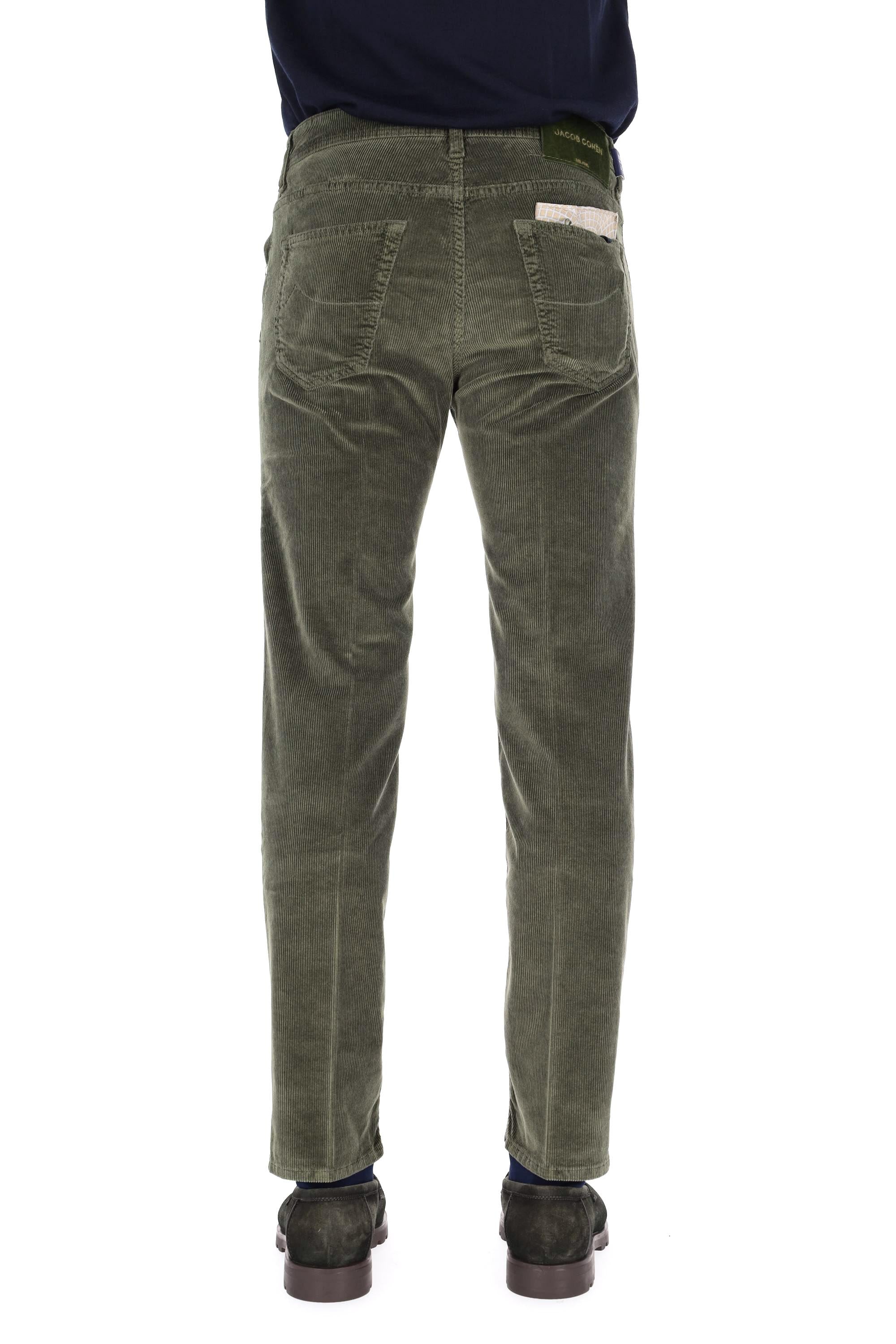 Jacob Cohen 5 tasche color in velluto mille righe Scott fit JUM_QE015-036-S3653/2 R40 