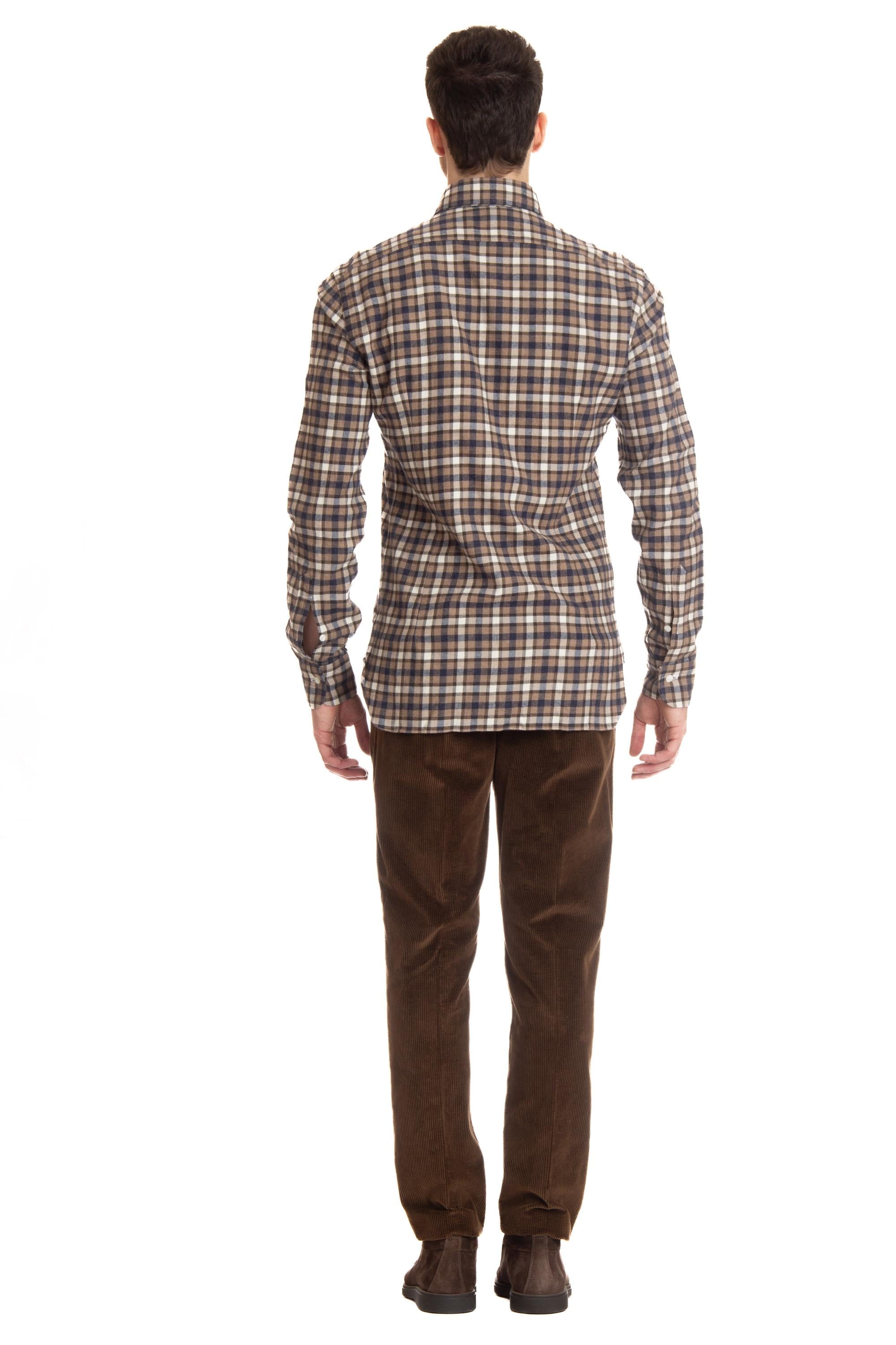Barba Camicia etichetta Dandylife fantasia check LIU13P0136046.X MULTICOLOR 