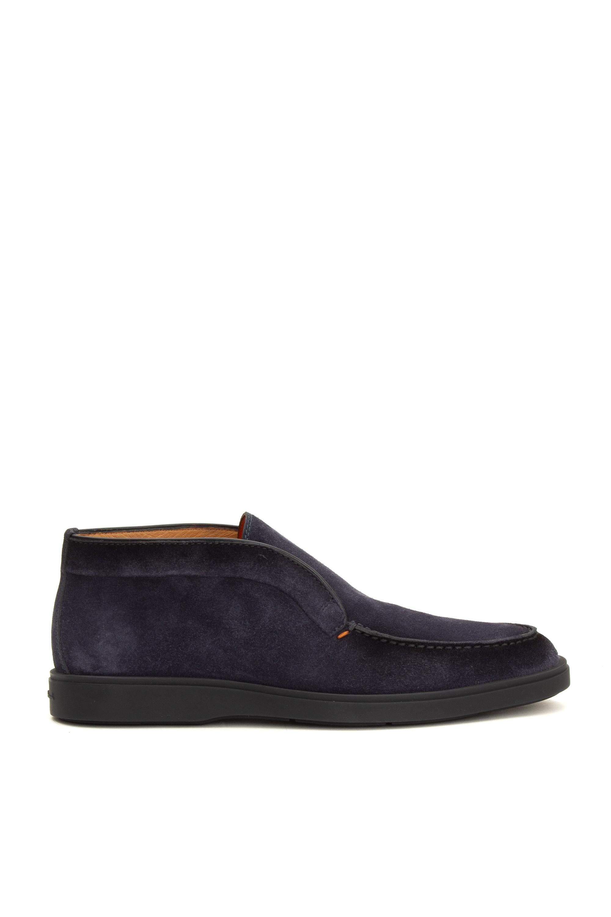 Santoni Slip-on in camoscio con fondo in gomma MGDT17823OOTEGEX U60 