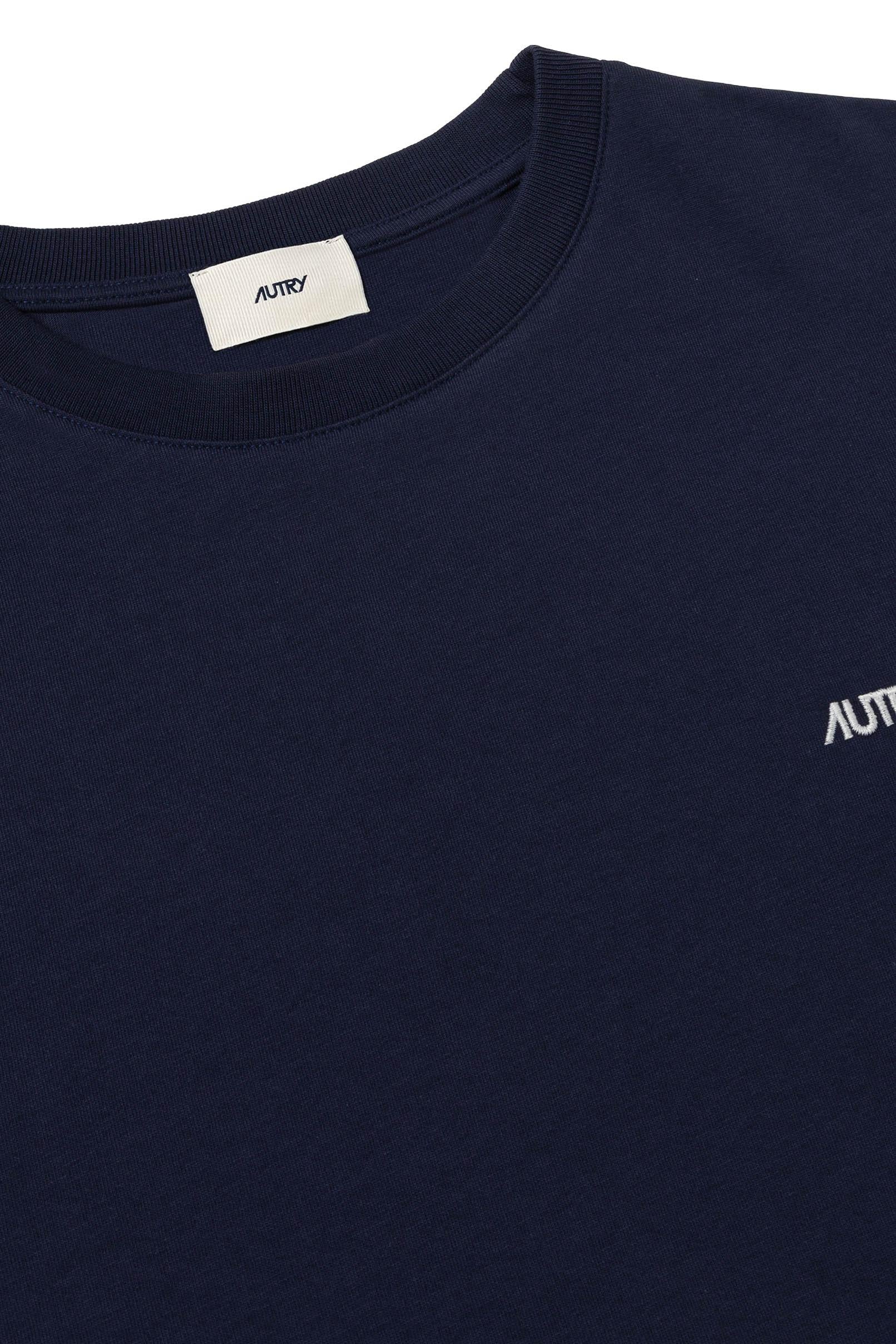 Autry T-shirt manica corta in cotone TSPM A7CB BLUE 