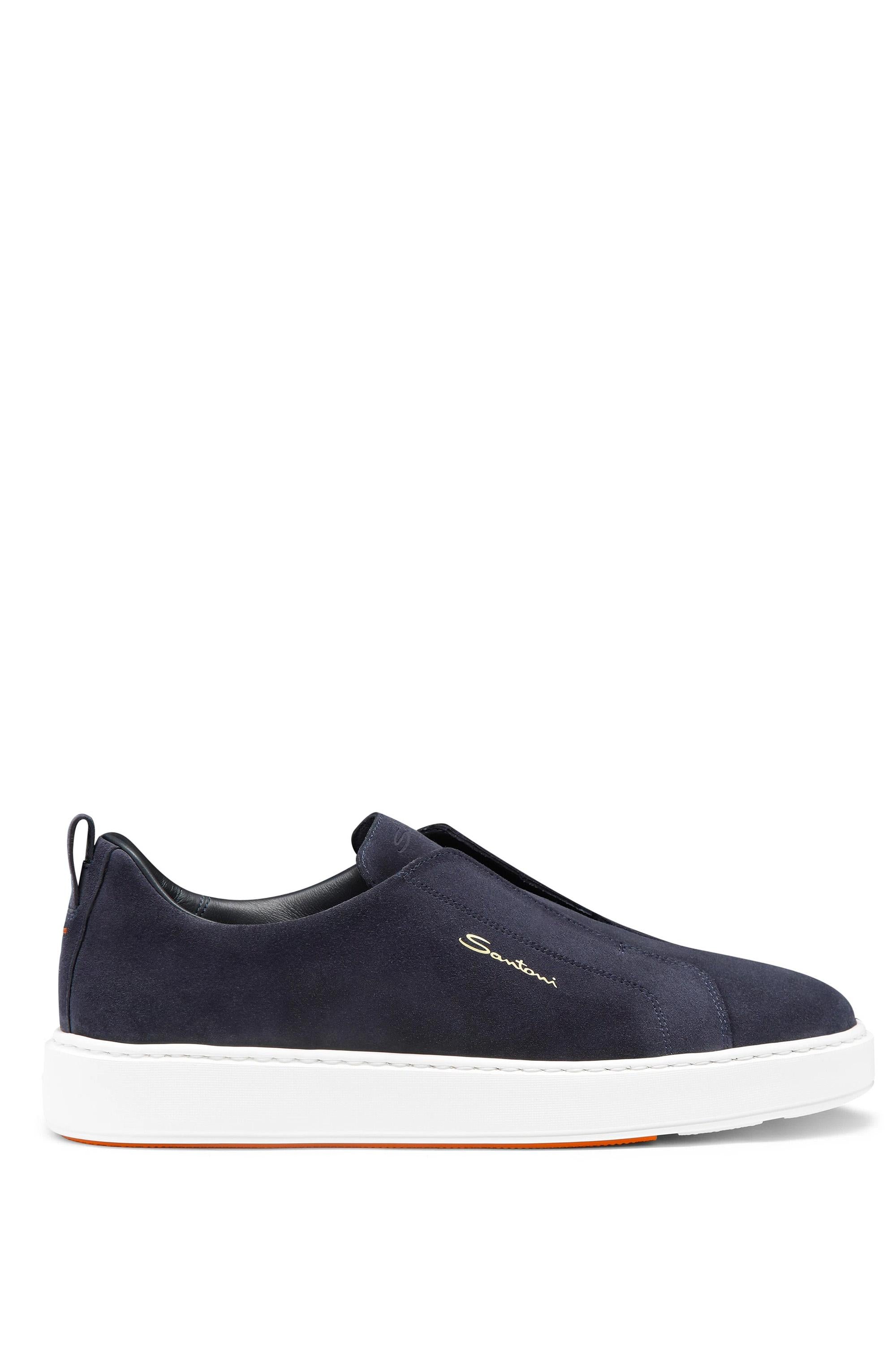 Santoni Sneaker slip-on in camoscio MBCD21995BARTSEY U60 