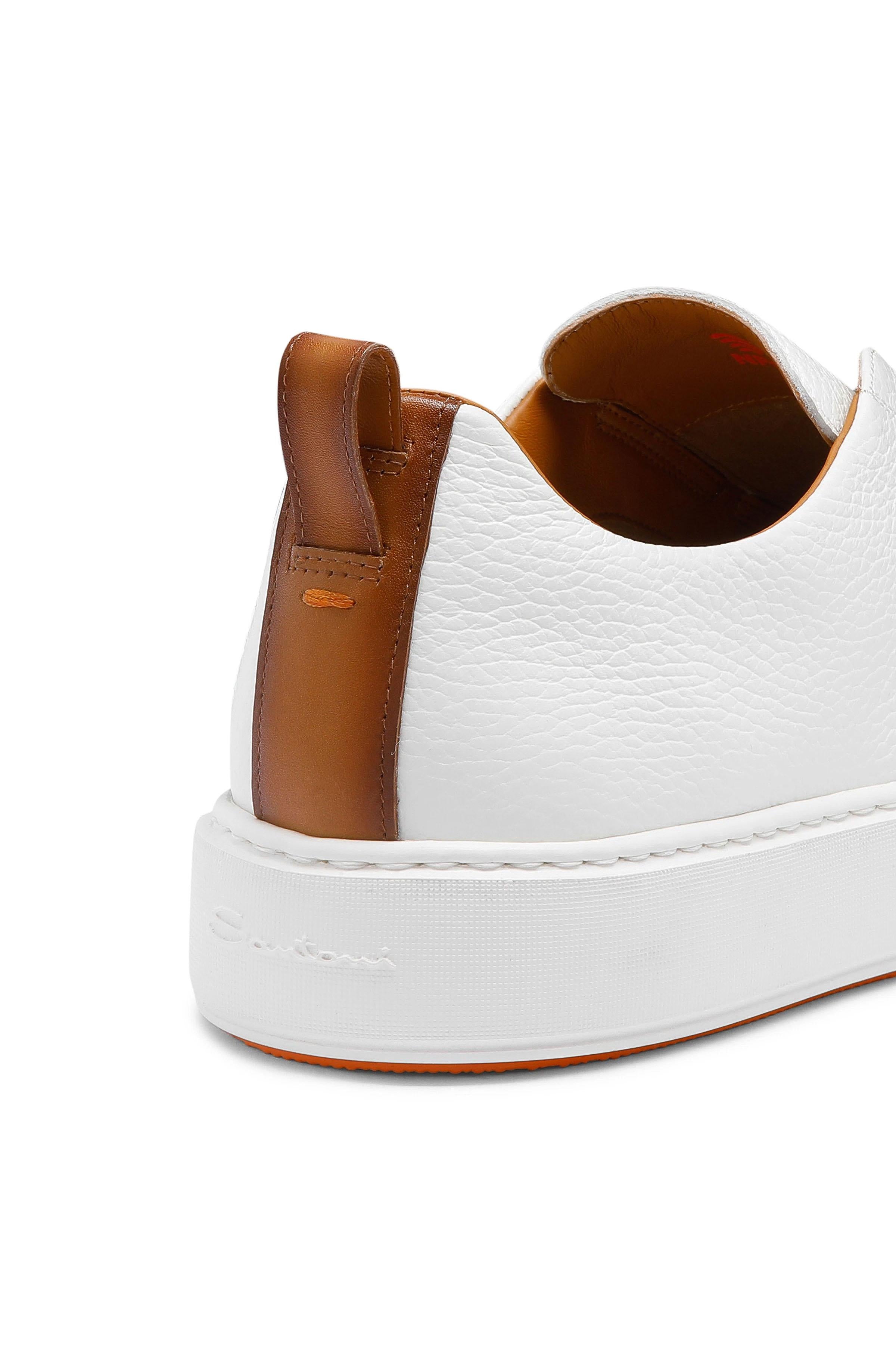Santoni Sneaker slip-on in pelle bottalata MBCD21995BARTLLD I50 