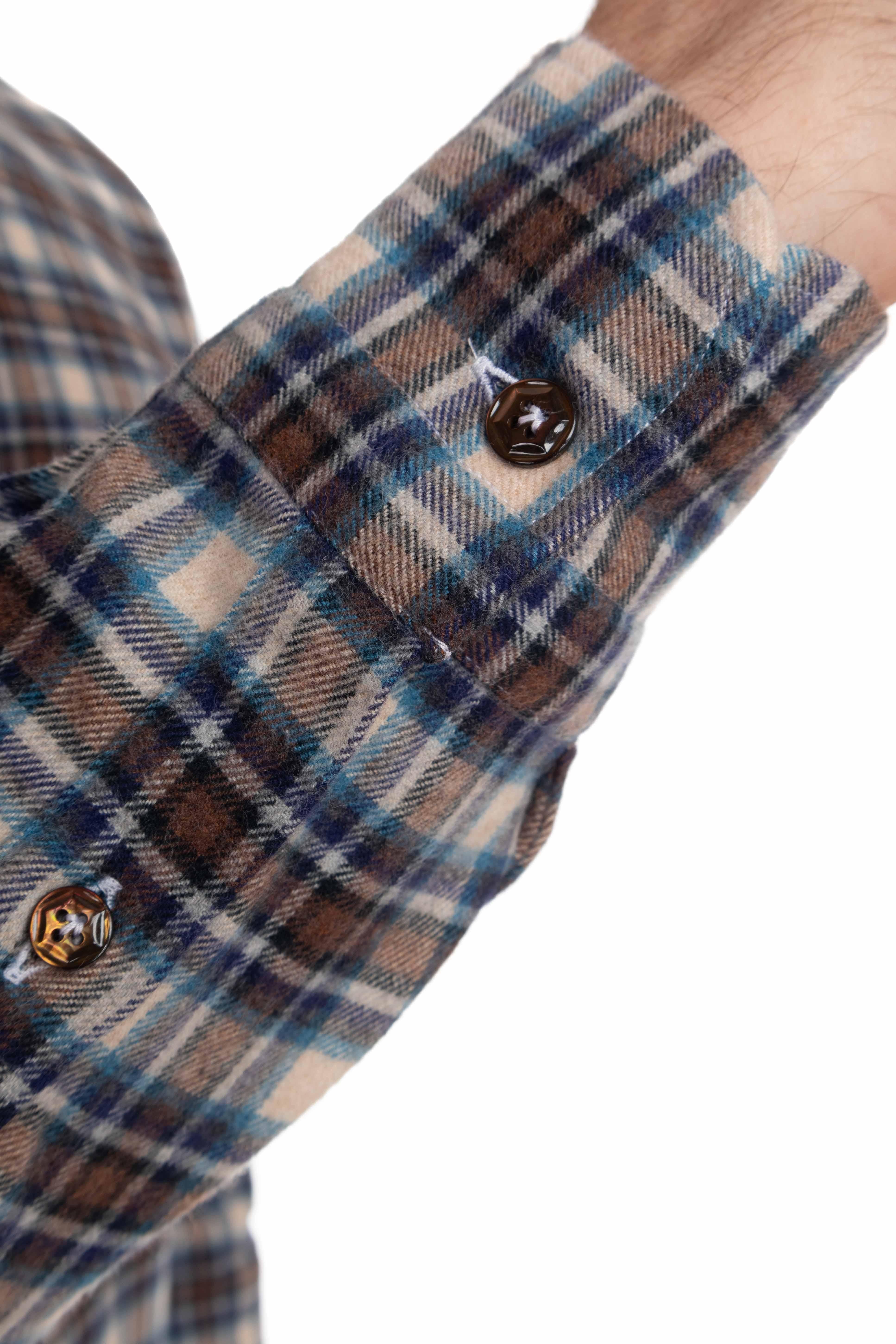 Camicia etichetta Dandylife fantasia check LIU13P0136048.X MULTICOLOR Barba 