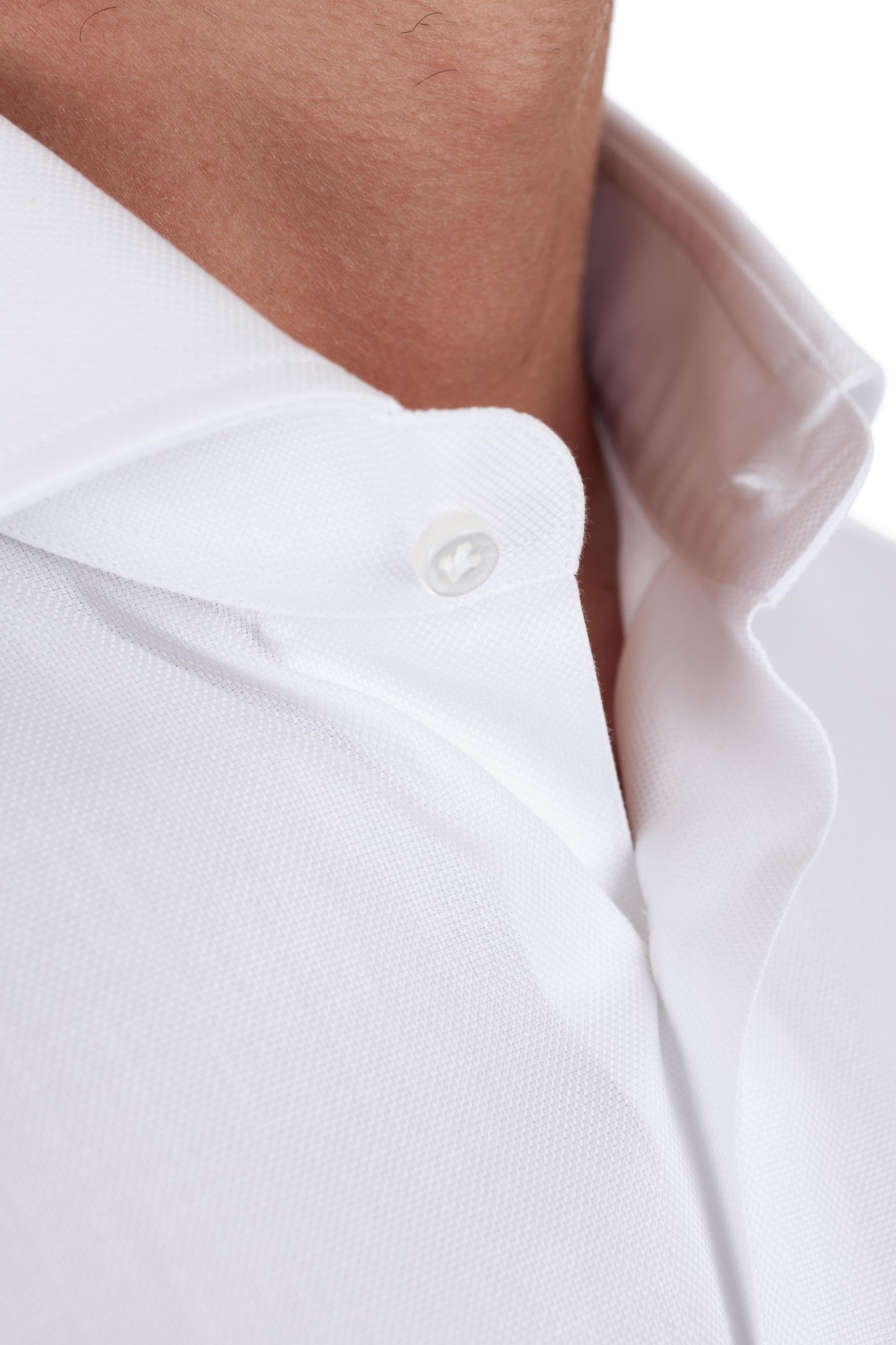 Camicia in royal oxford etichetta nera I1U13P01PZ5009U BIANCO Barba 