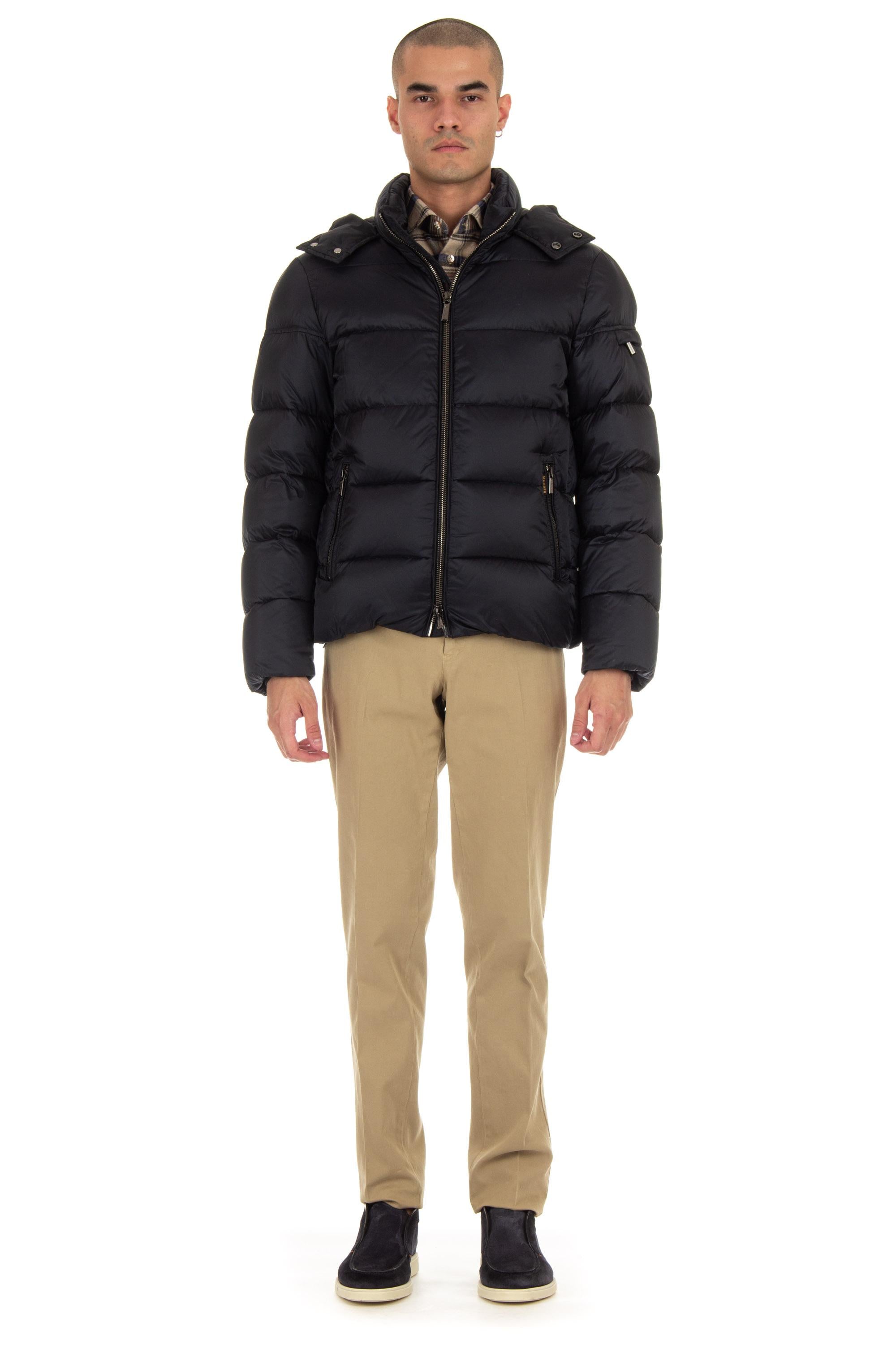 Moorer Piumino bomber mod. Brett-Sh BRETT-SH BLU 