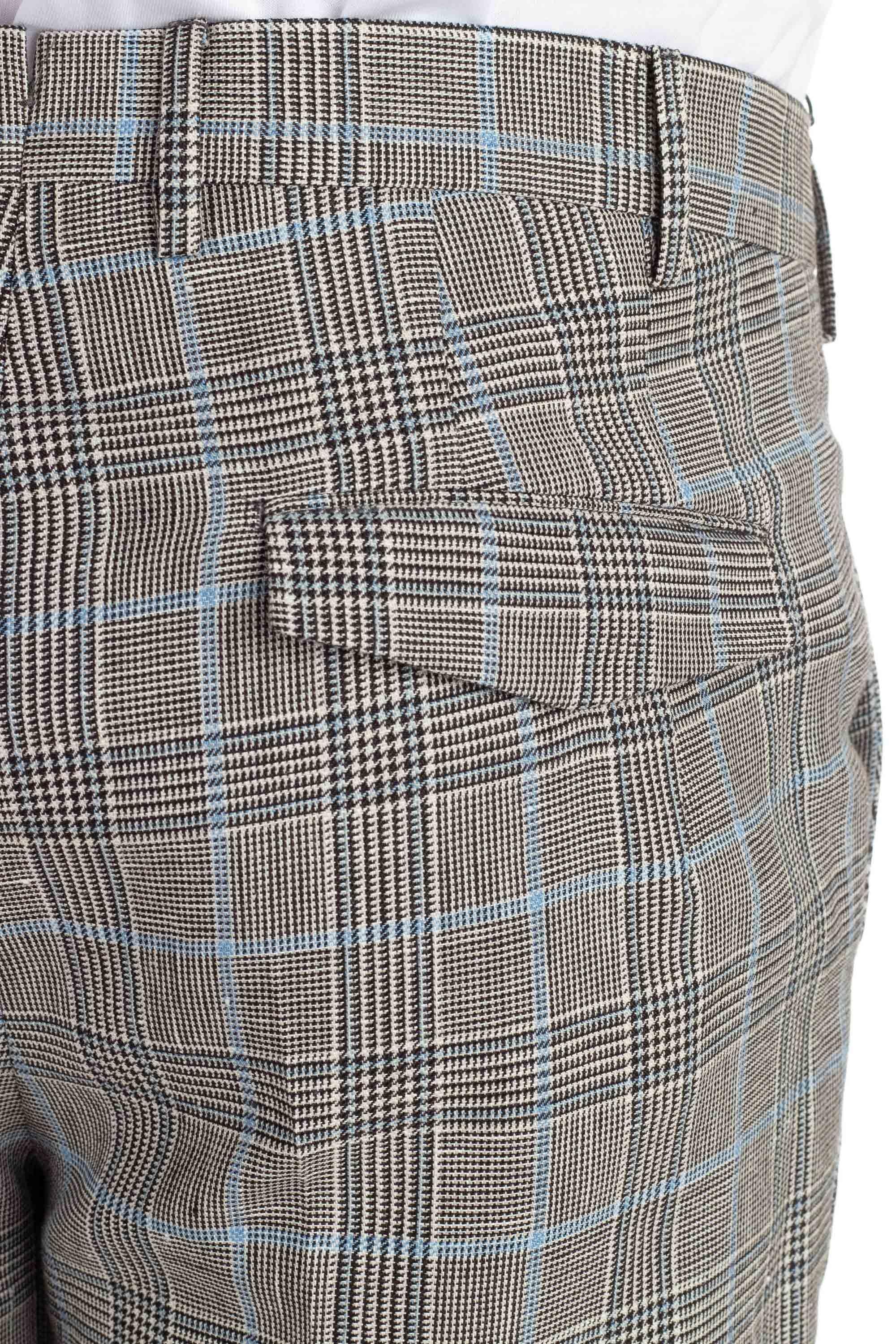 Pantalone in lana vergine-lino Master fit AFMAZ00CL1 TG69 0350 PT Torino 