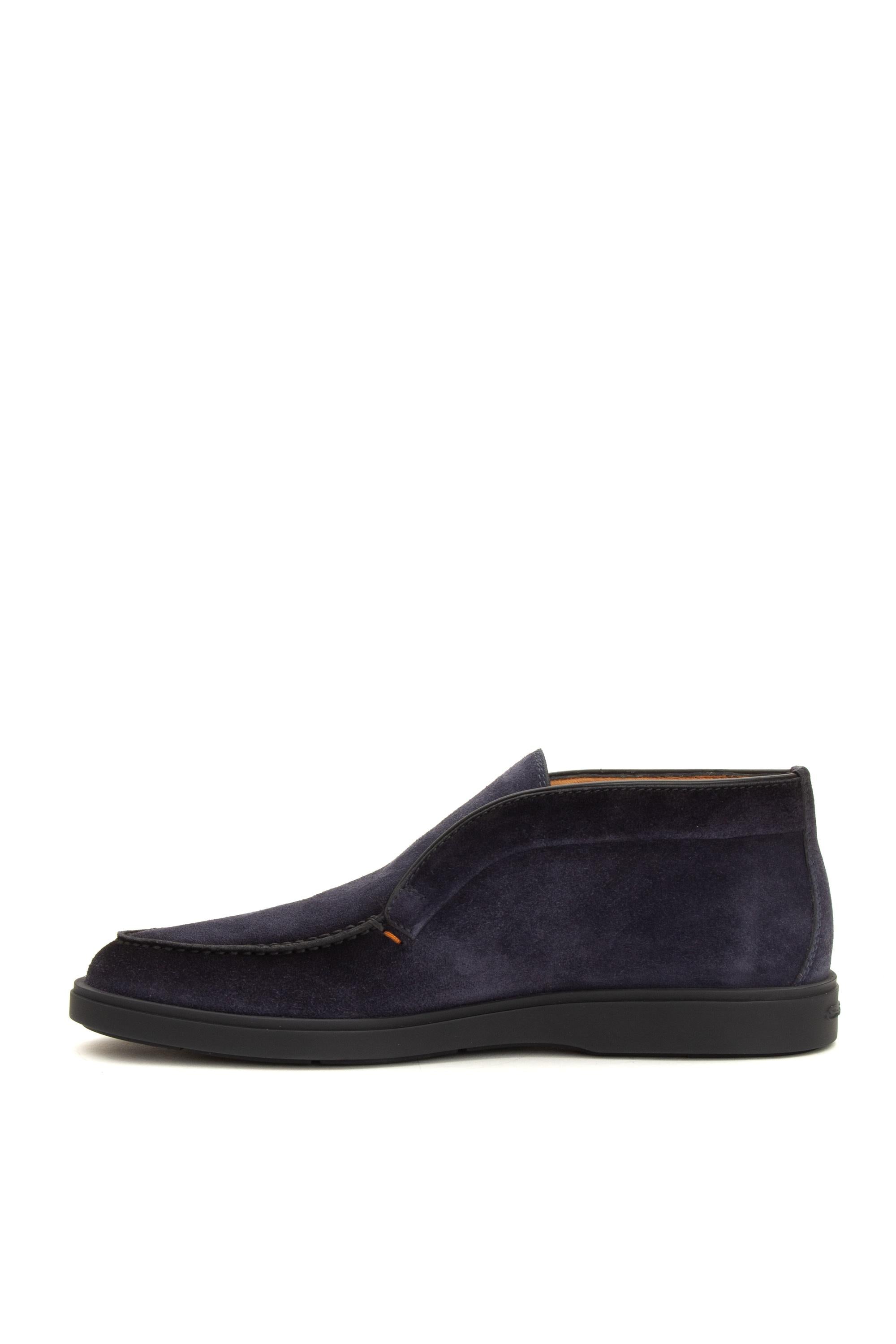 Santoni Slip-on in camoscio con fondo in gomma MGDT17823OOTEGEX U60 