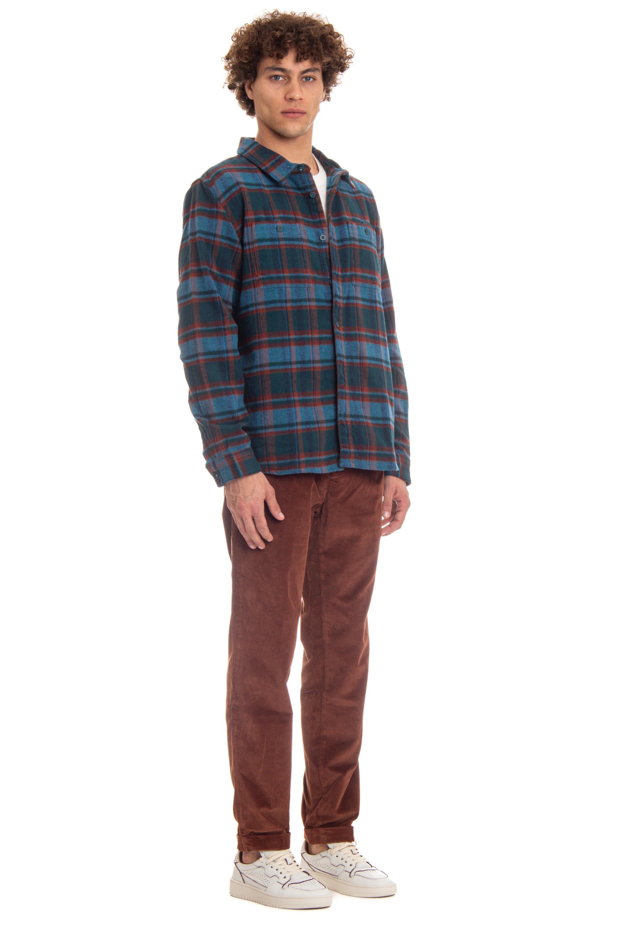 Camicia overshirt fantasia quadri F22470M319 ABPL Cotopaxi 