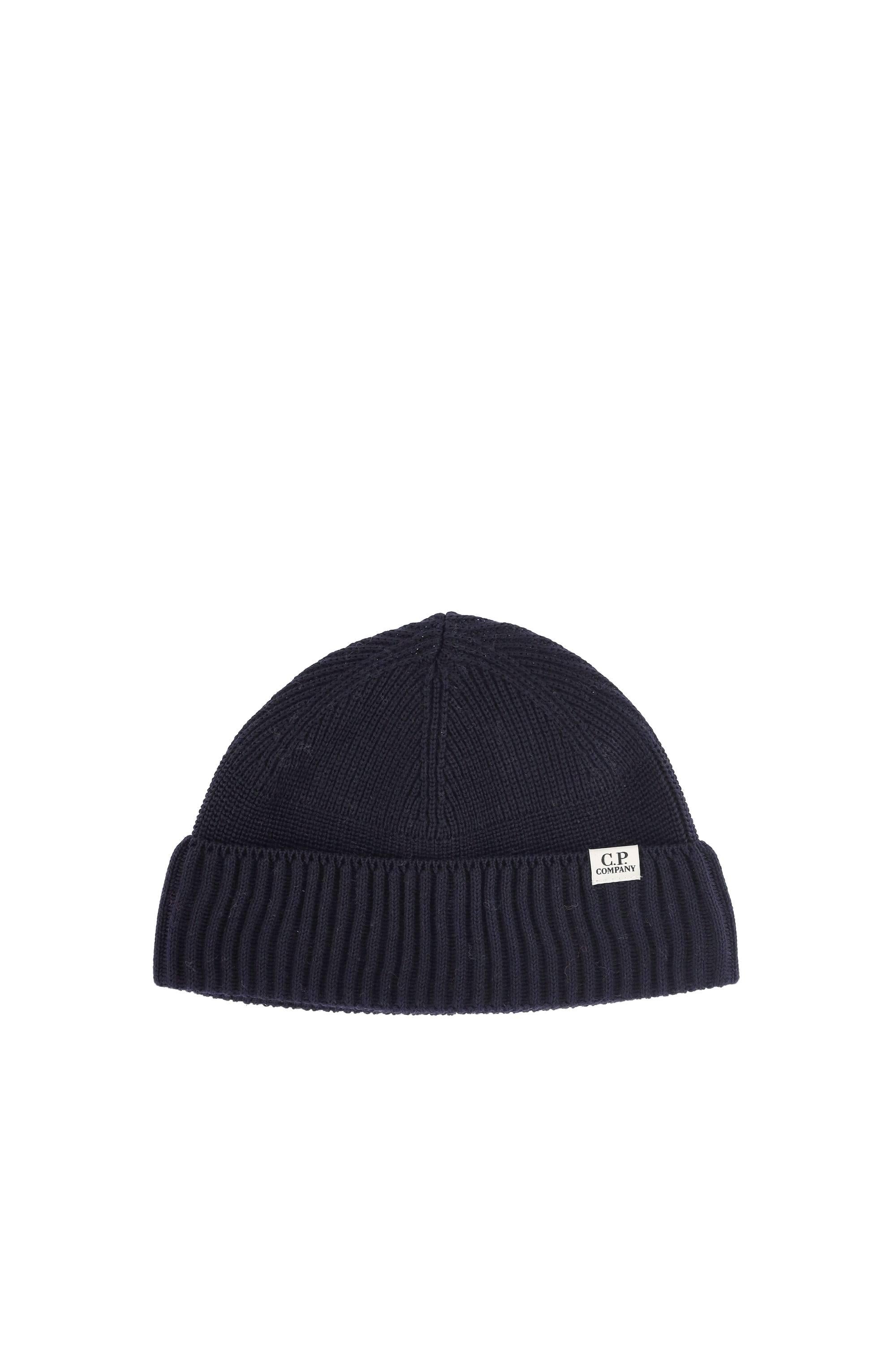 CP Company Beanie bambino in lana a costine CMAC293A 006595A 888 