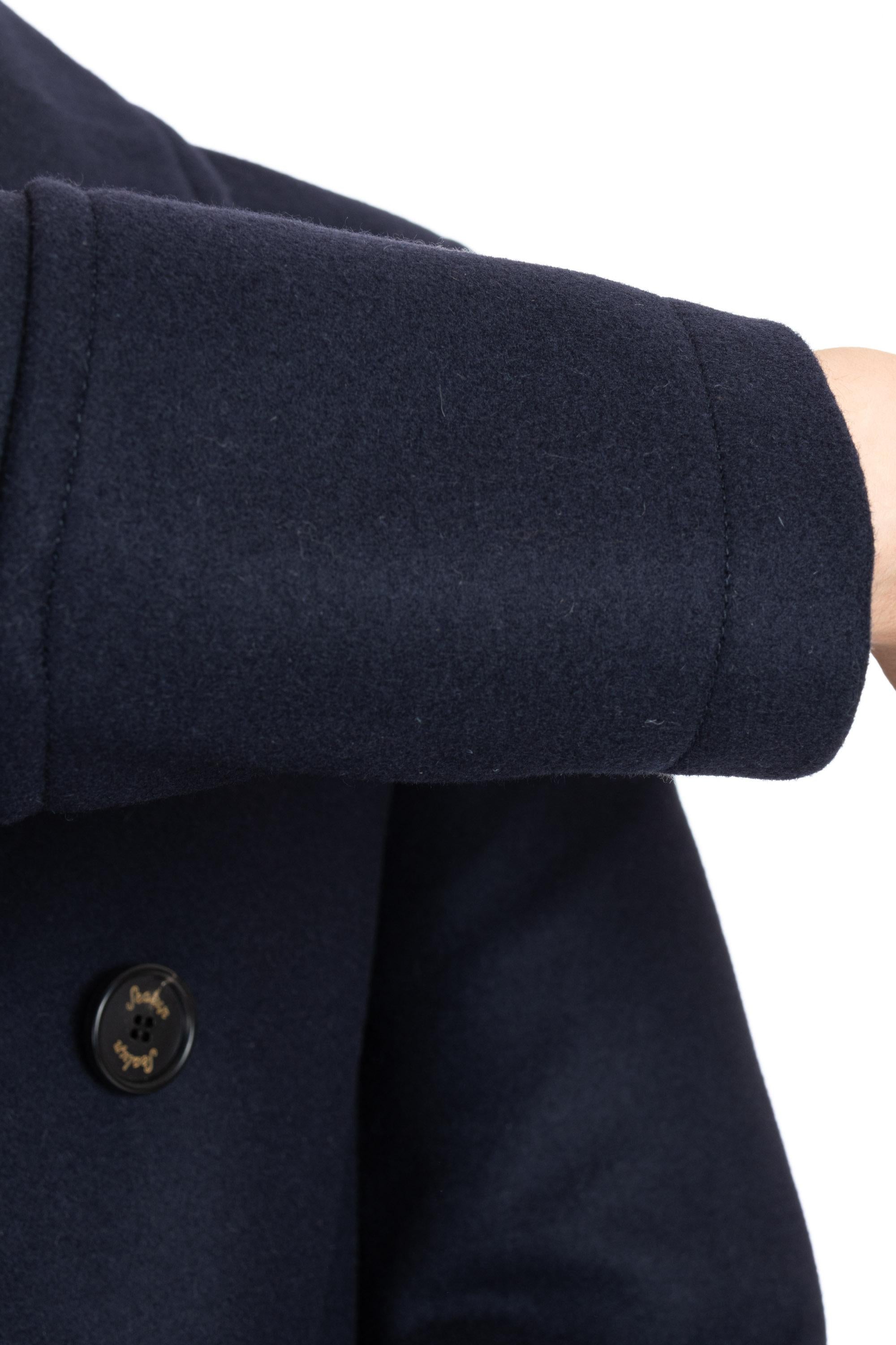 Peacoat in lana antiacqua mod. Genova 50092 7591 01 Sealup 