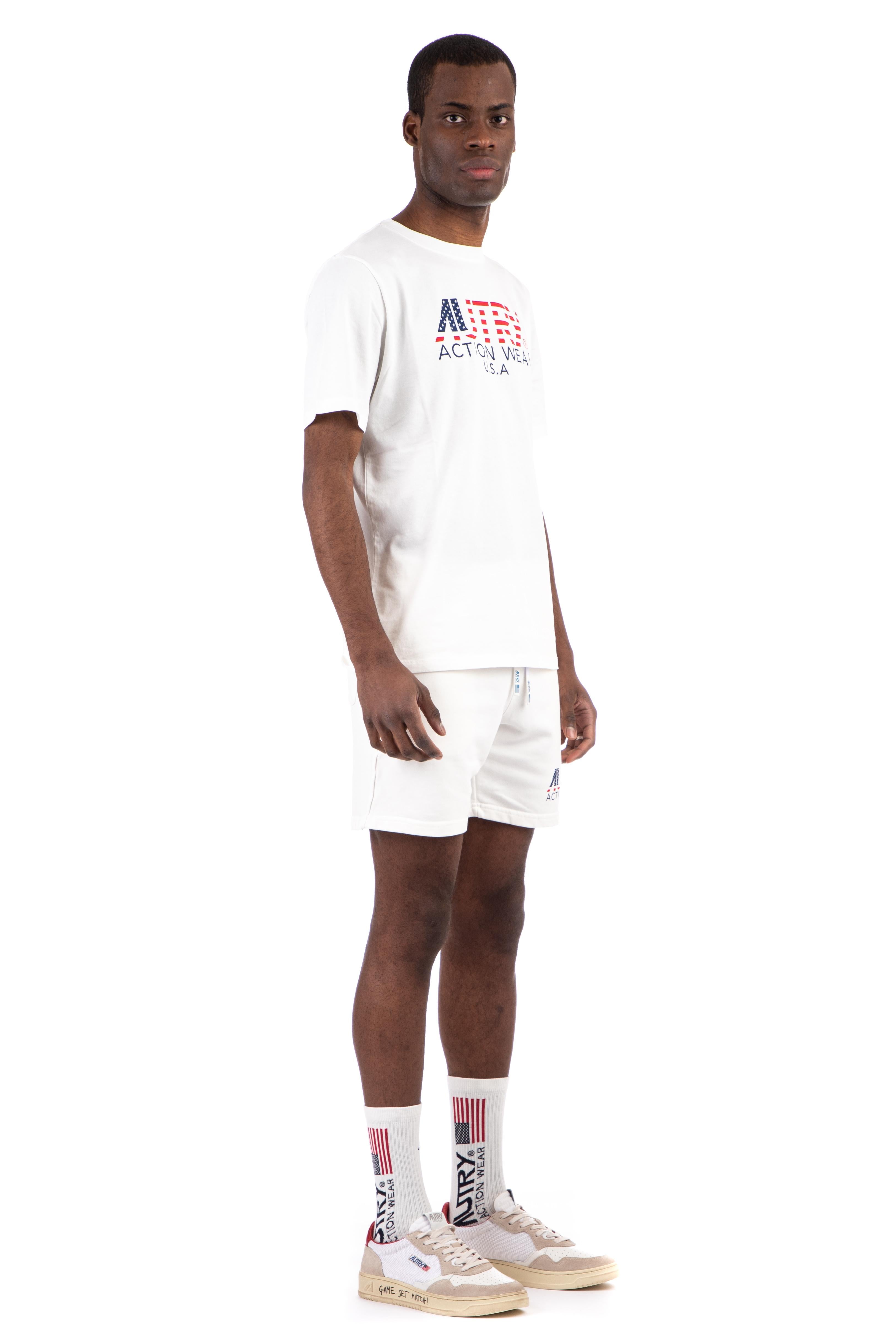 Autry T-shirt iconic ETSIMA110 ACTION/WHT 