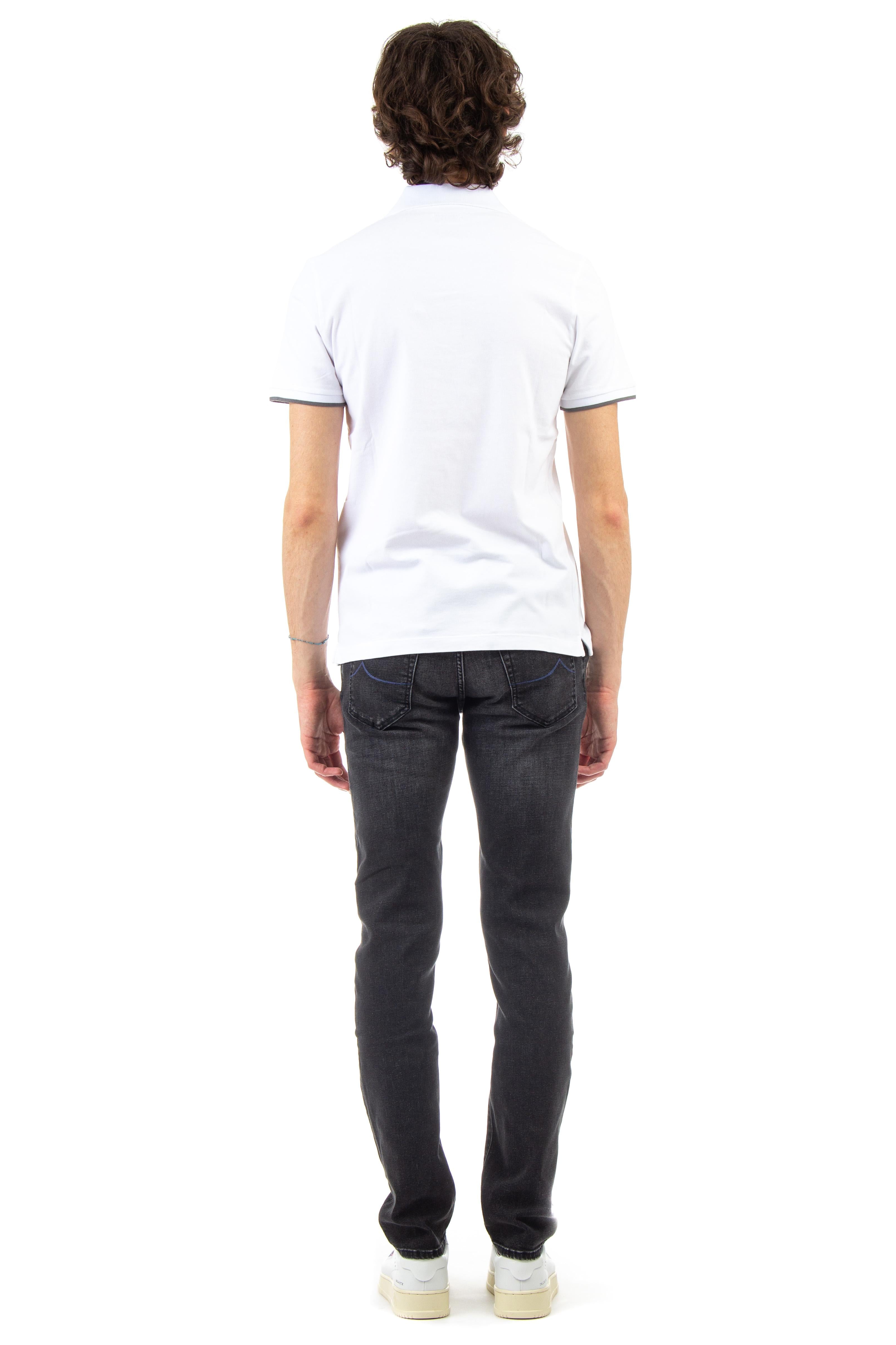 Jacob Cohen Polo in piquet di cotone 008-01E-2443/2 A00 