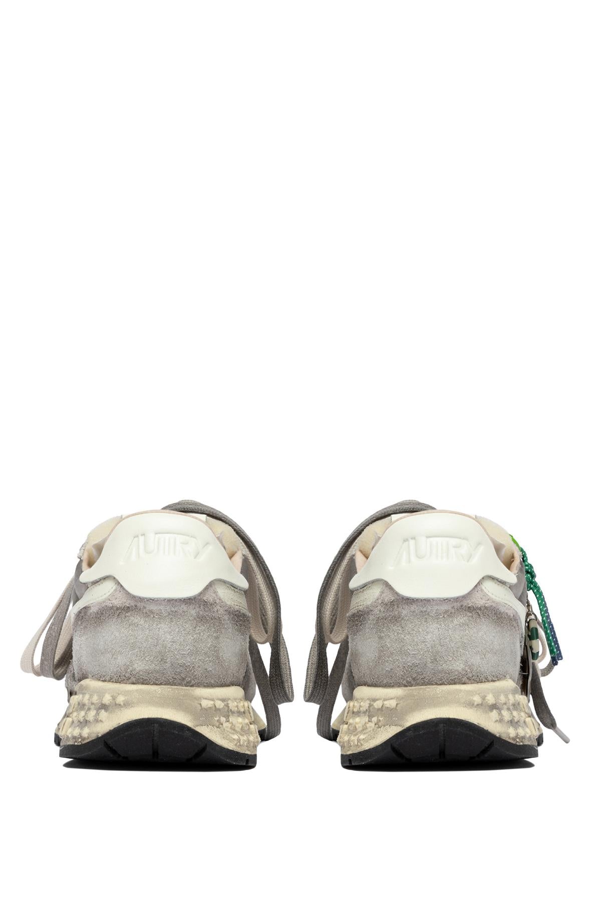 Autry Sneaker Reelwind SuperVintage in camoscio e mesh WVLM YS07 BLK/WHT 