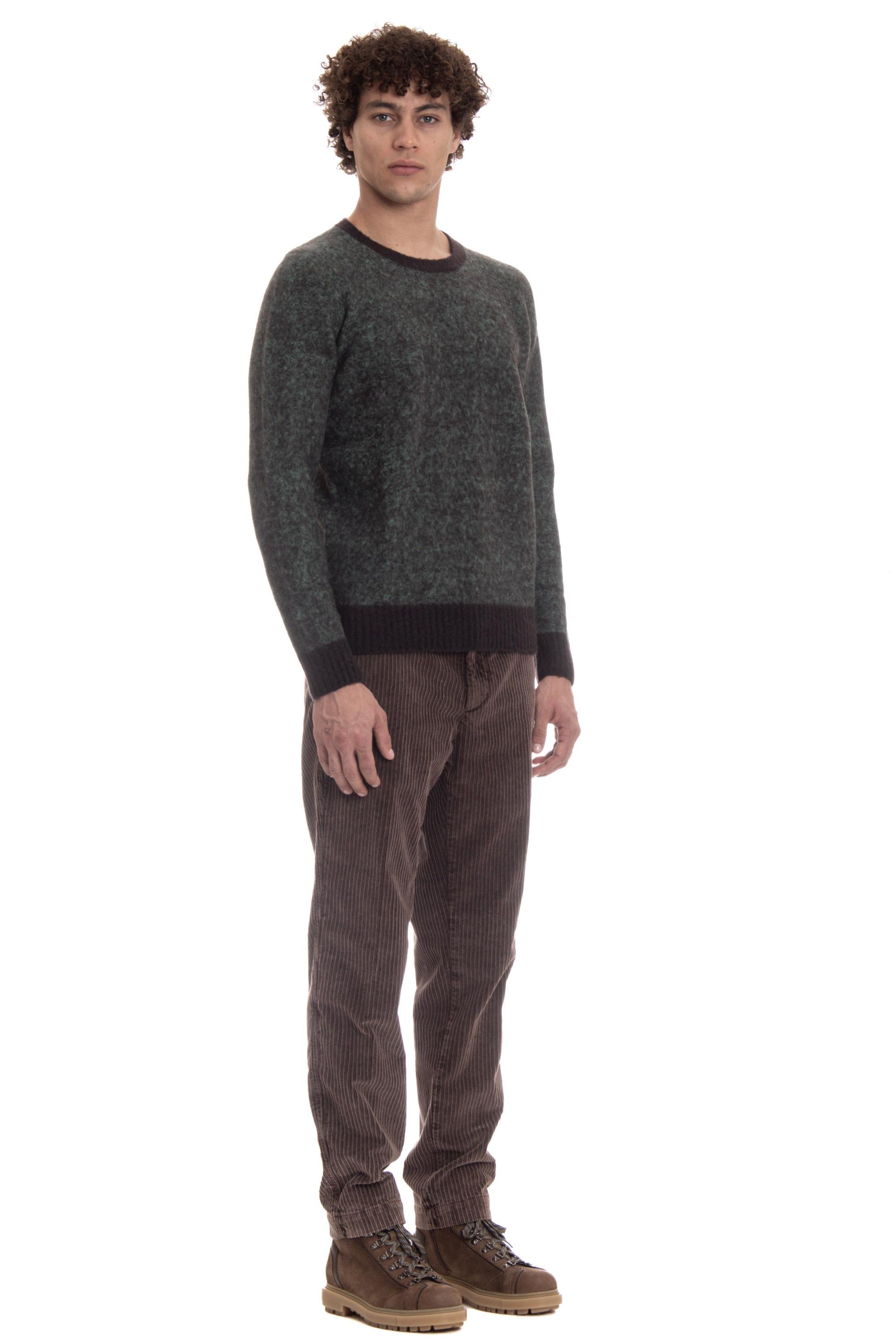 Drumohr Maglia girocollo in lana garzata supersoft D8W103MG.4 026 