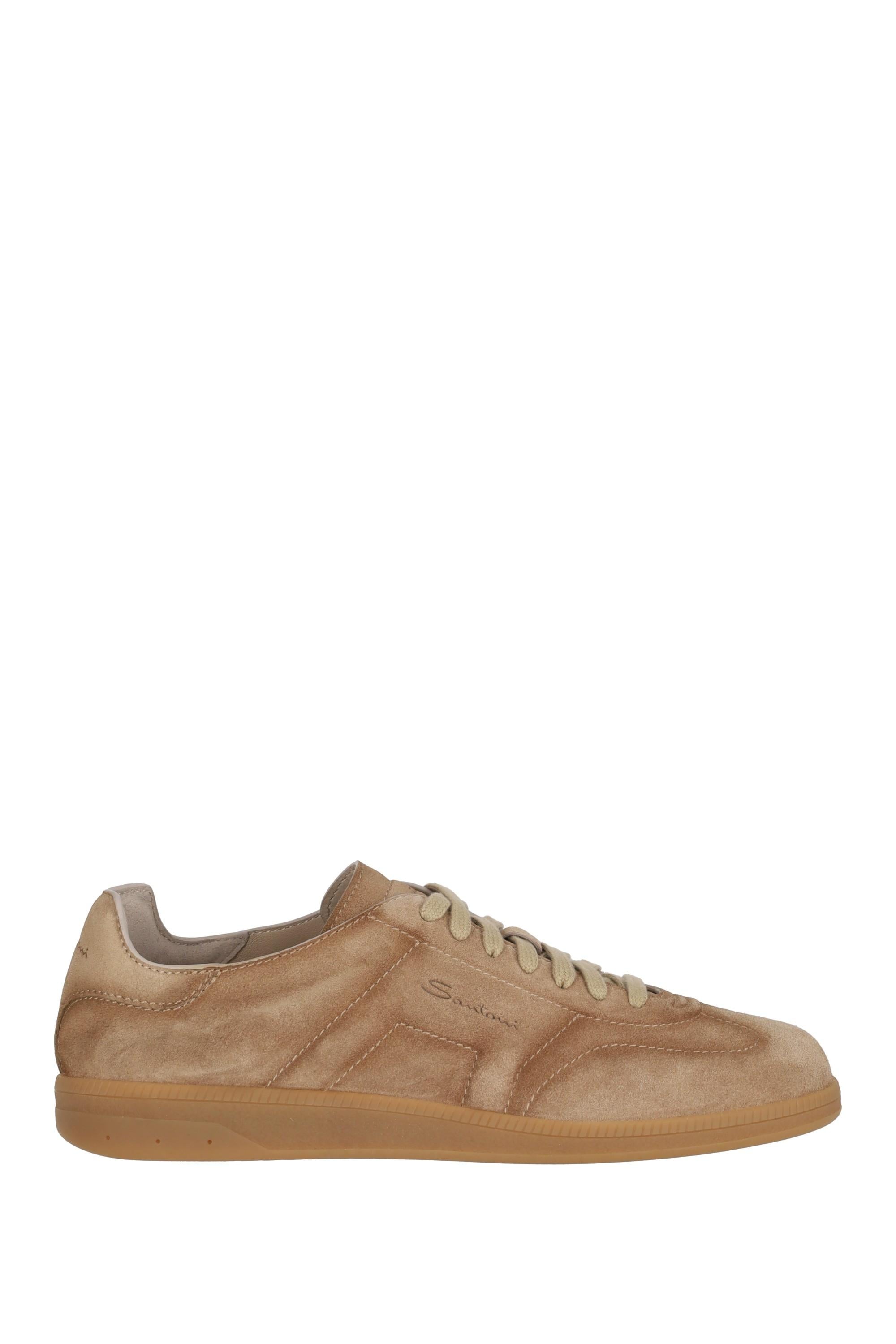 Santoni Sneaker in camoscio mod. Olympic MBPL22072FARTSE2 E50 