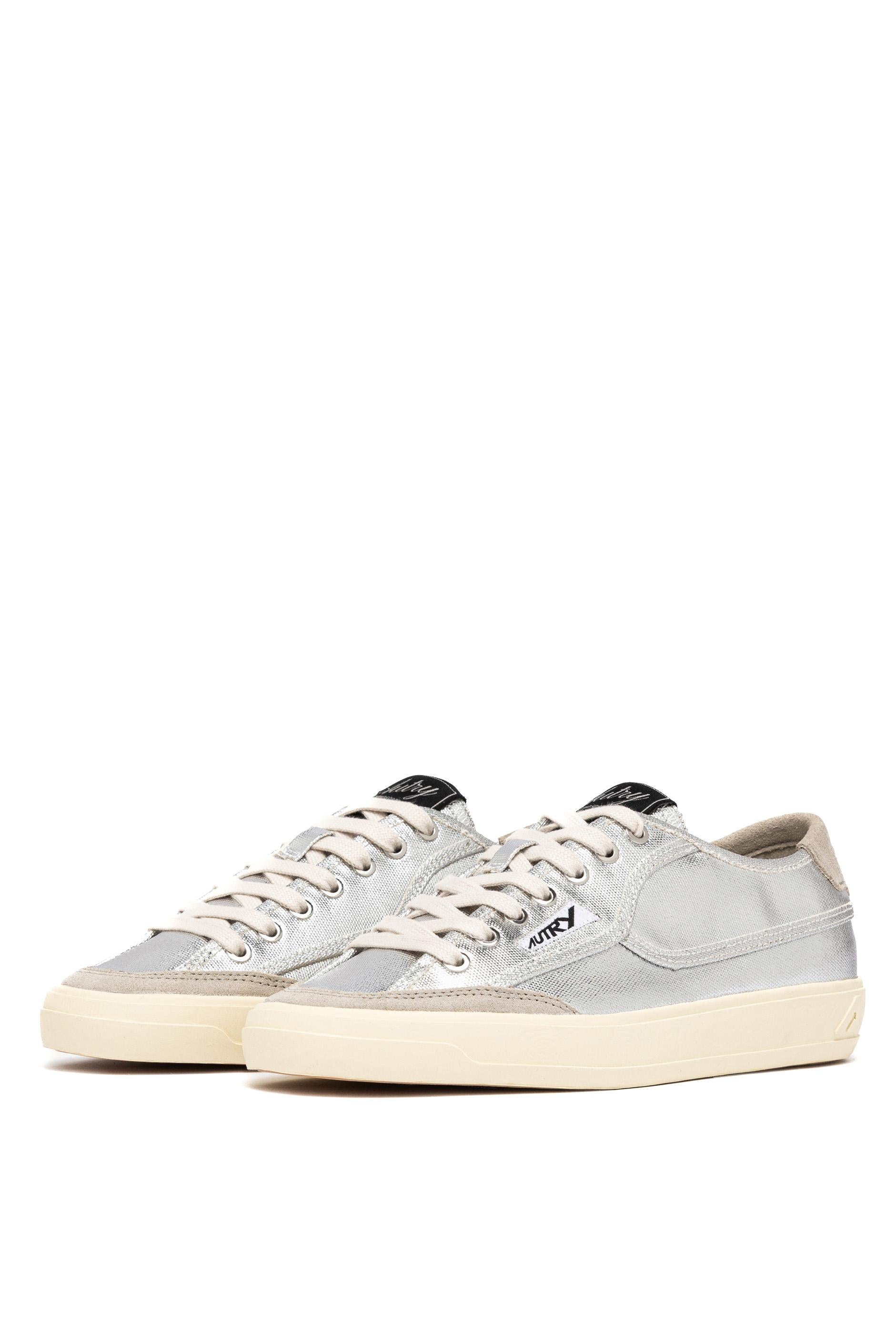Autry Sneaker donna Windscape in canvas argento SCLW CU07 SILVER 