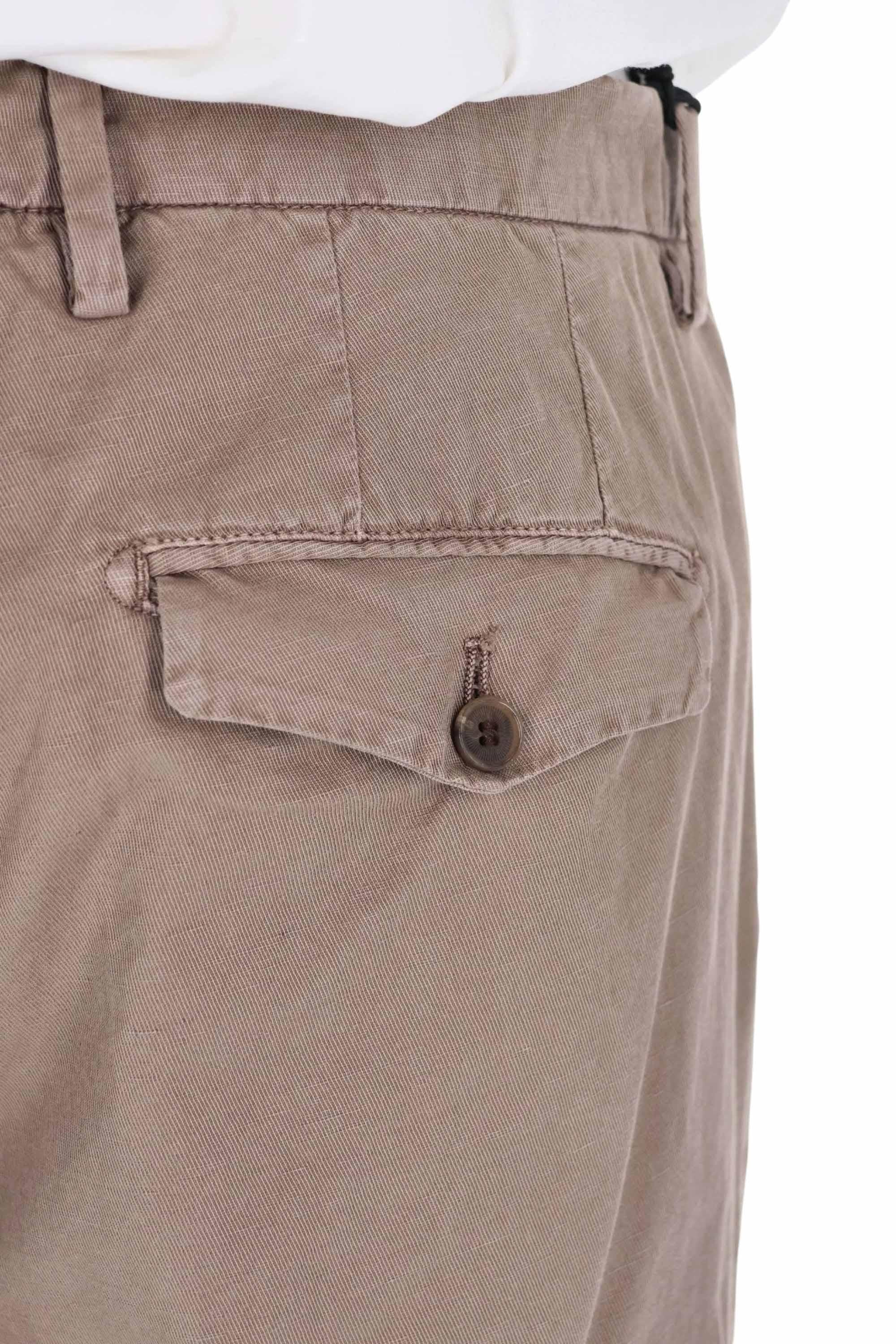 Myths Pantalone Zeus-P in cotone-lino 26M19L 85-2 49 