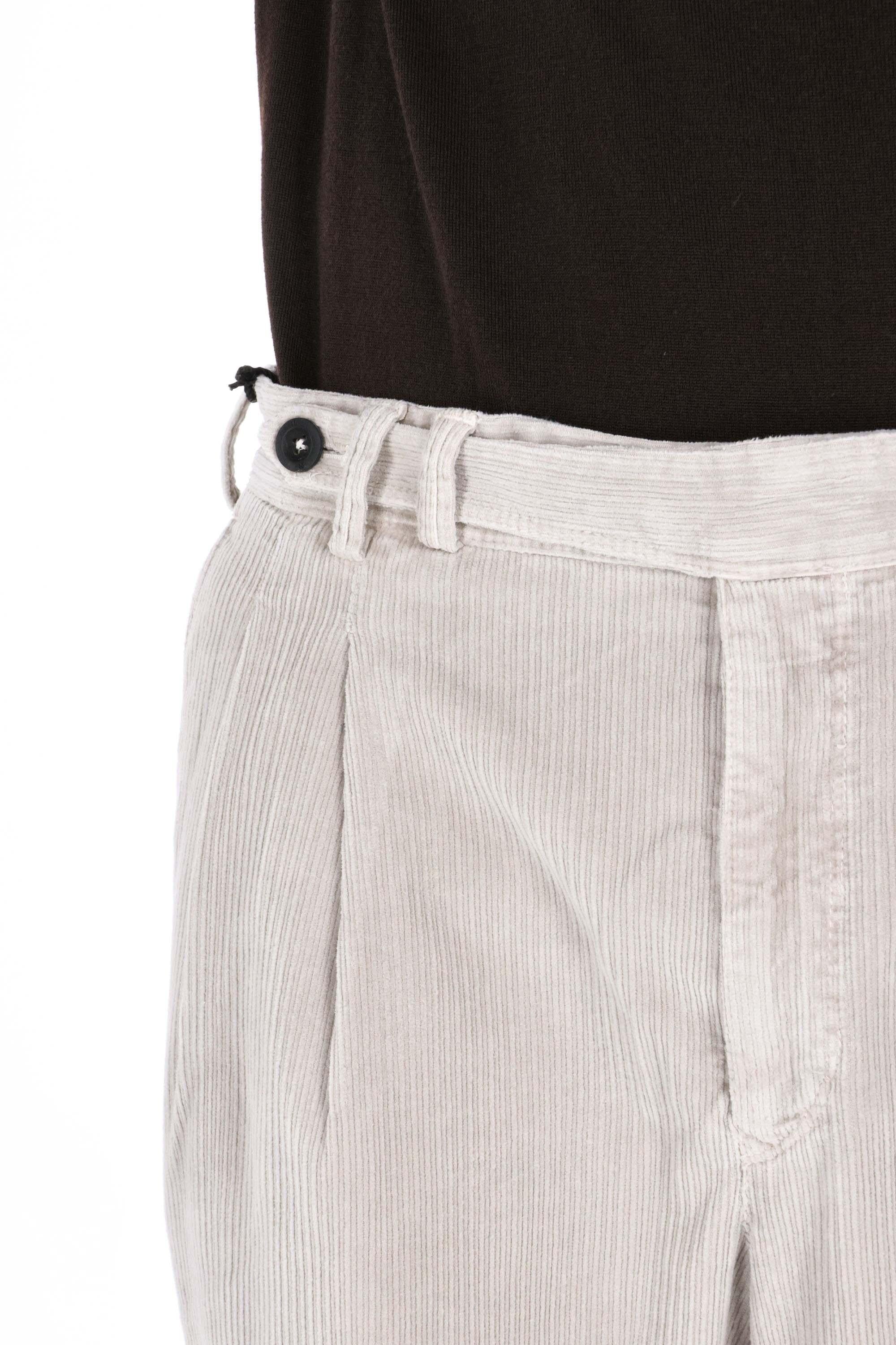 Pantalone in velluto costa francese ZTCMZBORWL TU93 N022 PT Torino 