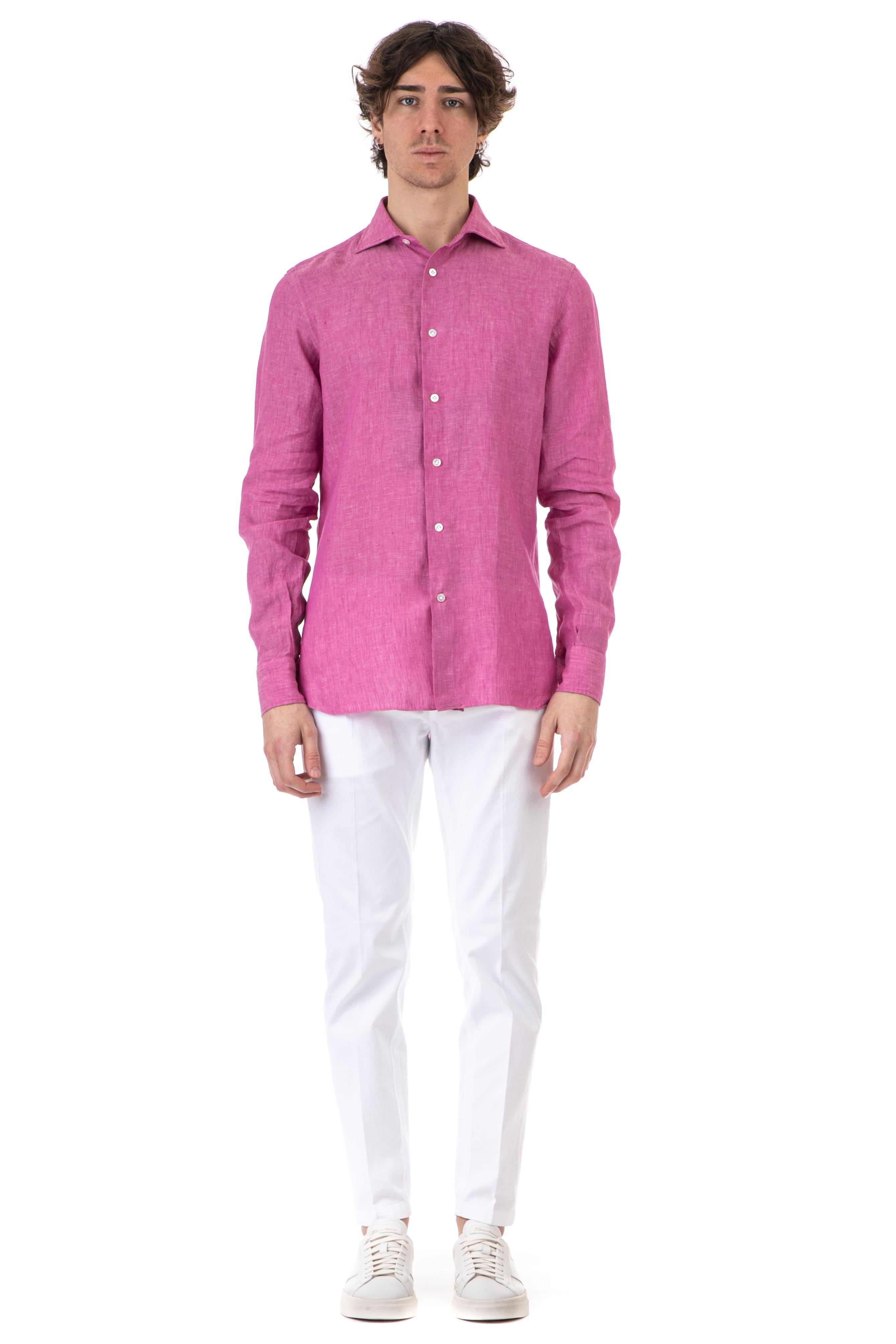 Camicia in lino 16035/2 13 Borriello 
