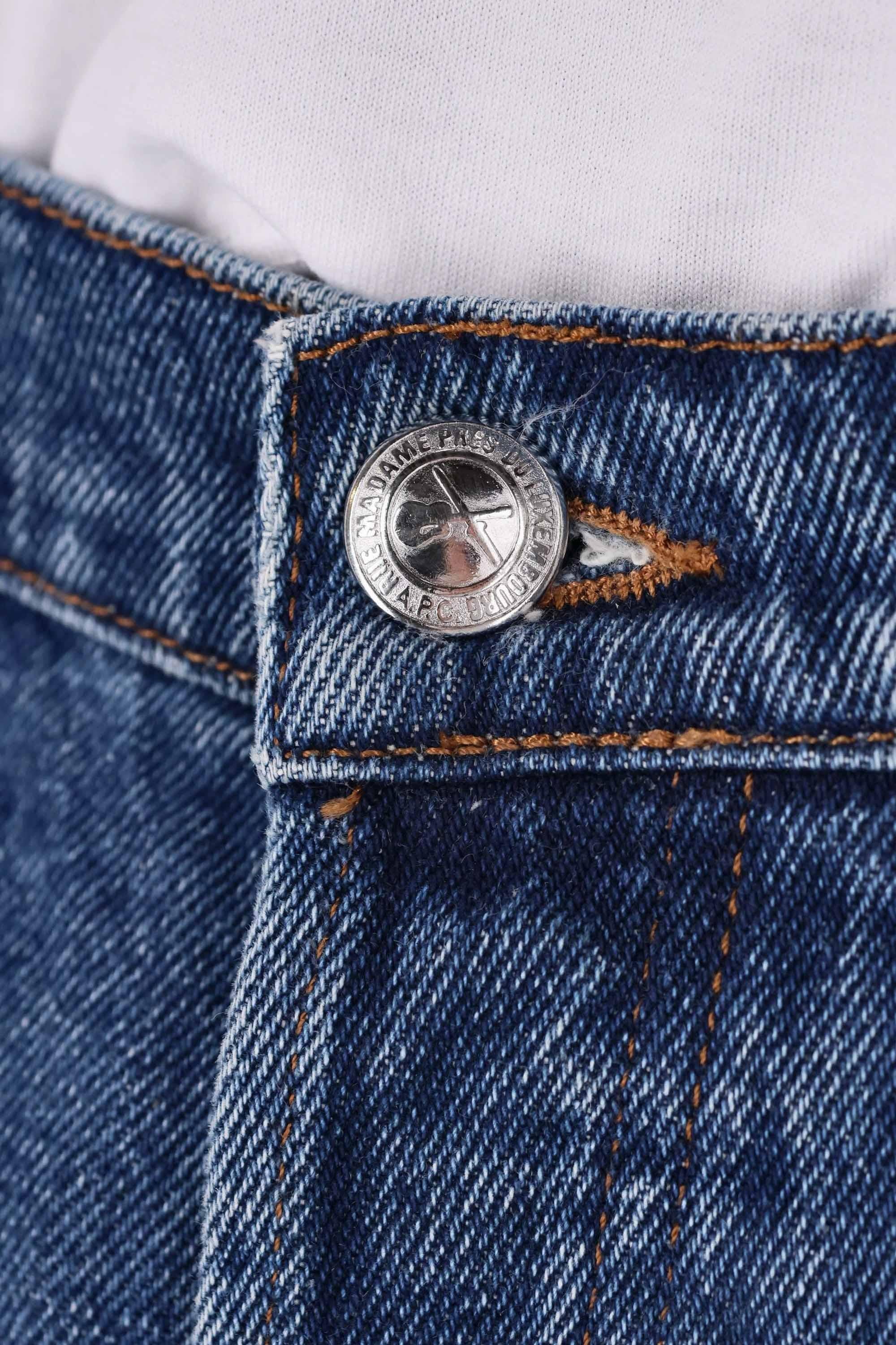 A.P.C. Jeans in puro cotone Carrot fit COHAD-H09212 IAL-INDIGO 