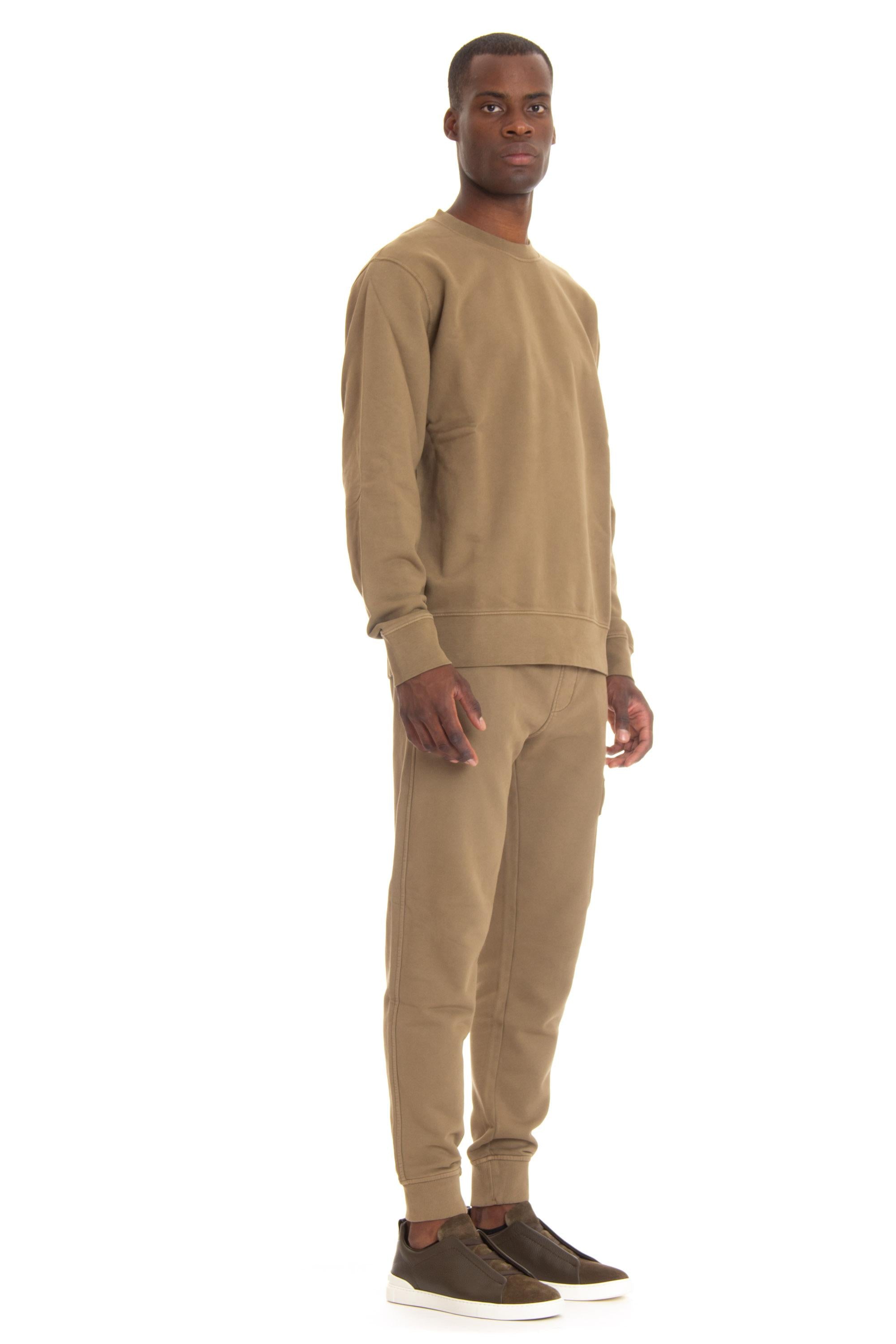 CP Company Felpa girocollo in cotone mercerizzato CMSS008A 00637R/2 653 