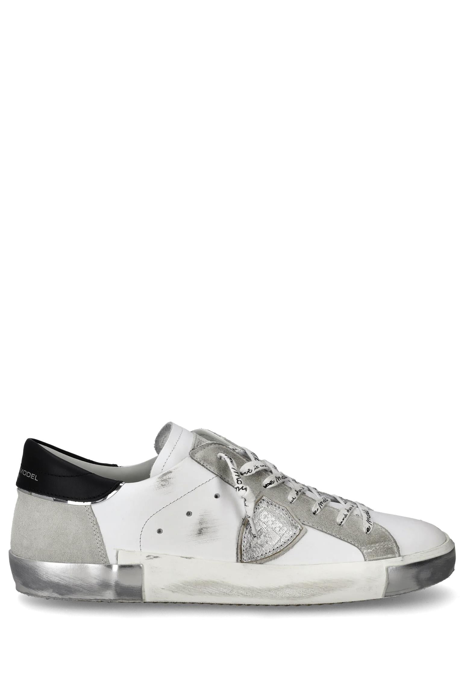 Philippe Model Sneaker Paris in pelle talloncino nero PRLU.PRSX/2 MA02 
