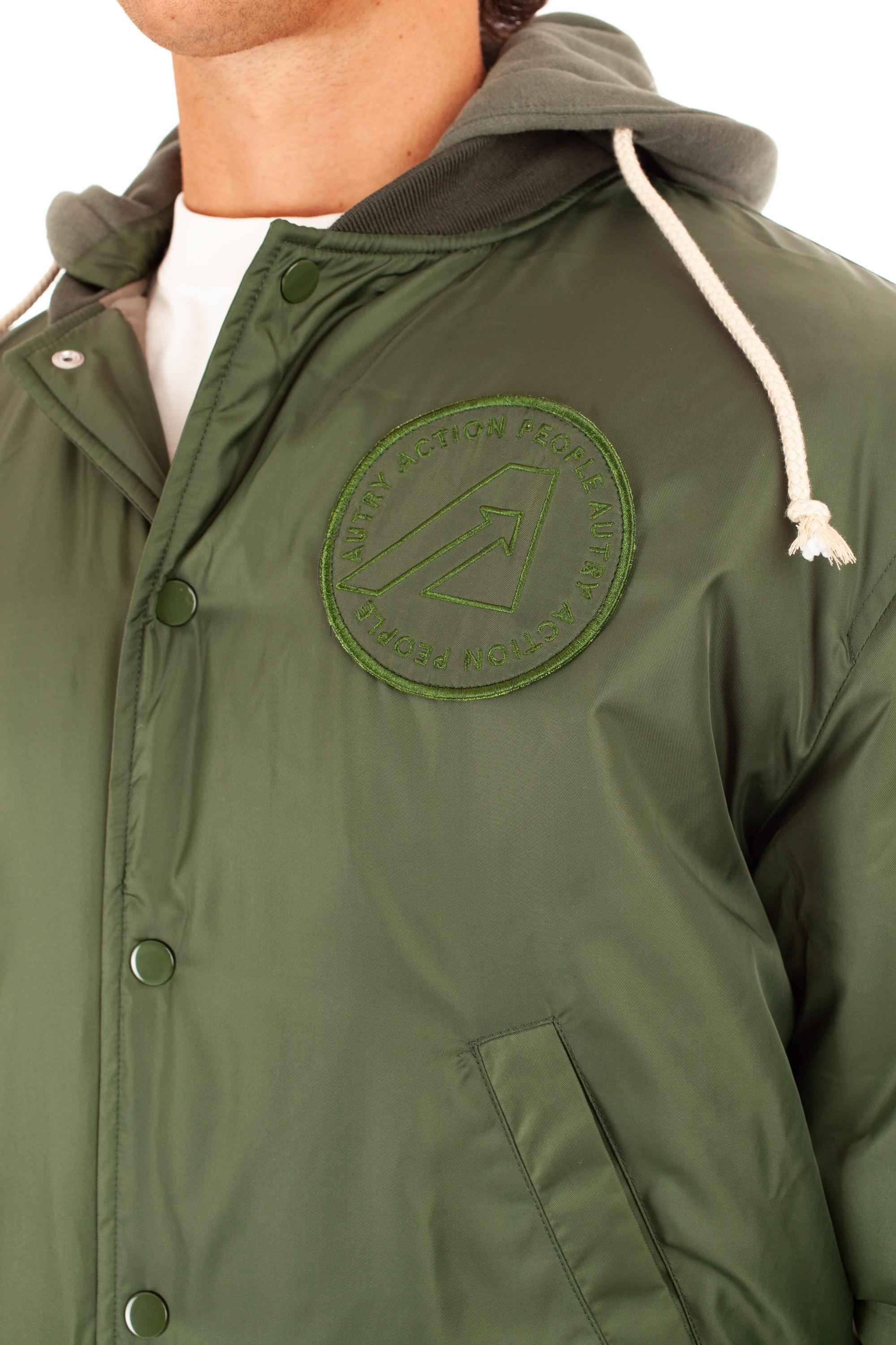 Giubbotto bomber logato JAOM - 460G GRN LAKE Autry 