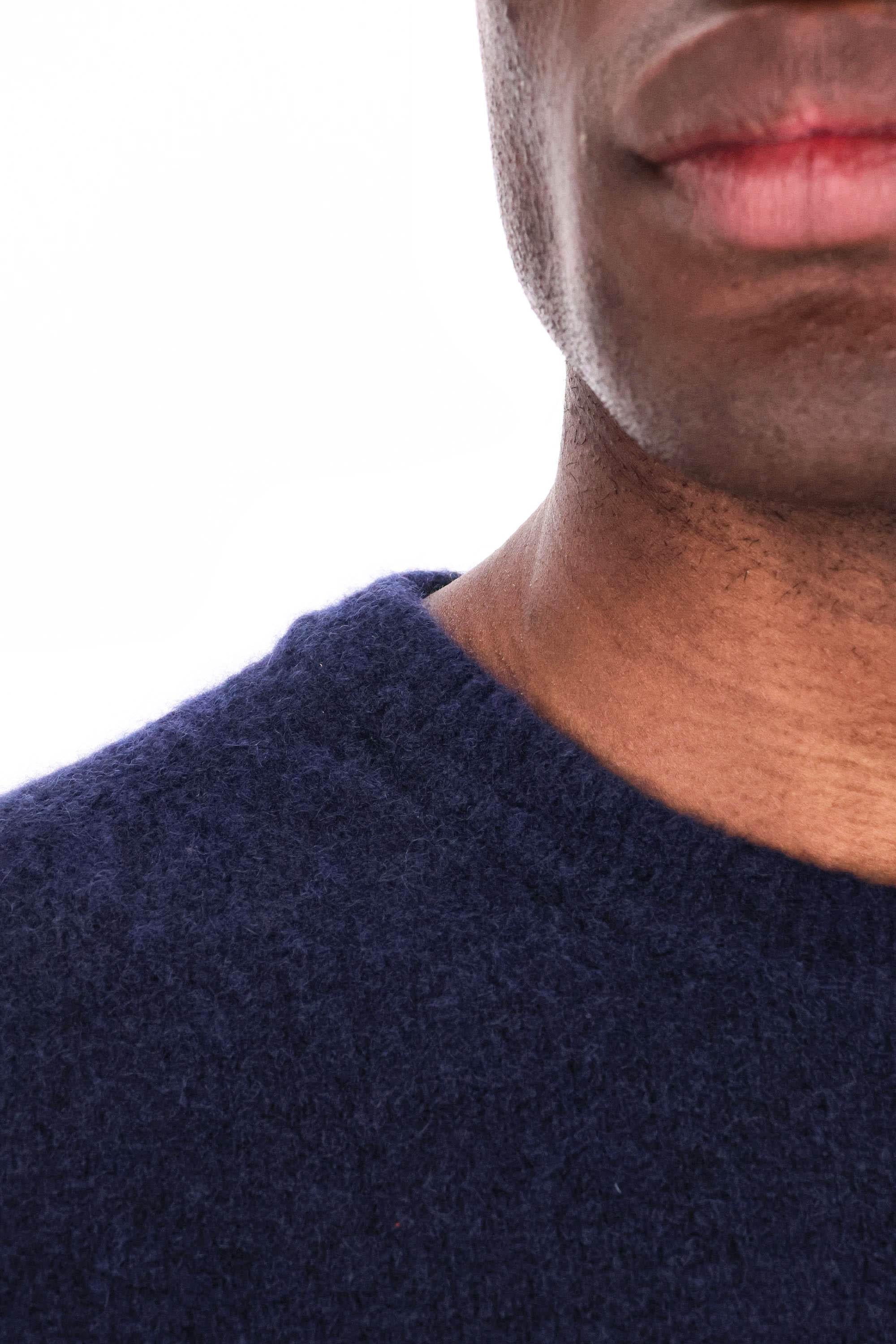 Roberto Collina Maglia girocollo "nuvola" in cashmere e seta 3M32001 M3210 