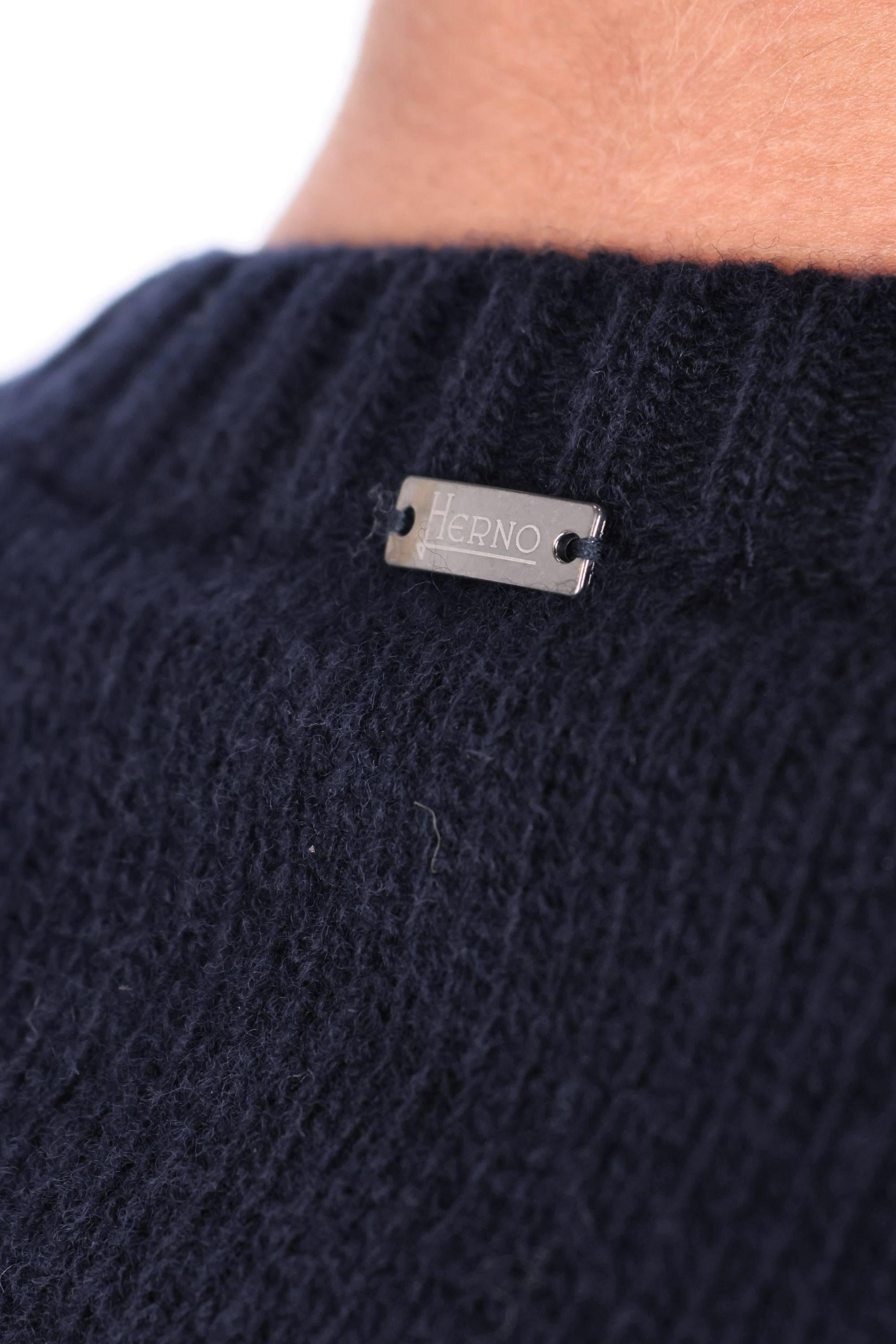 Herno Maglia girocollo in lana MG000187U-70100 9200 