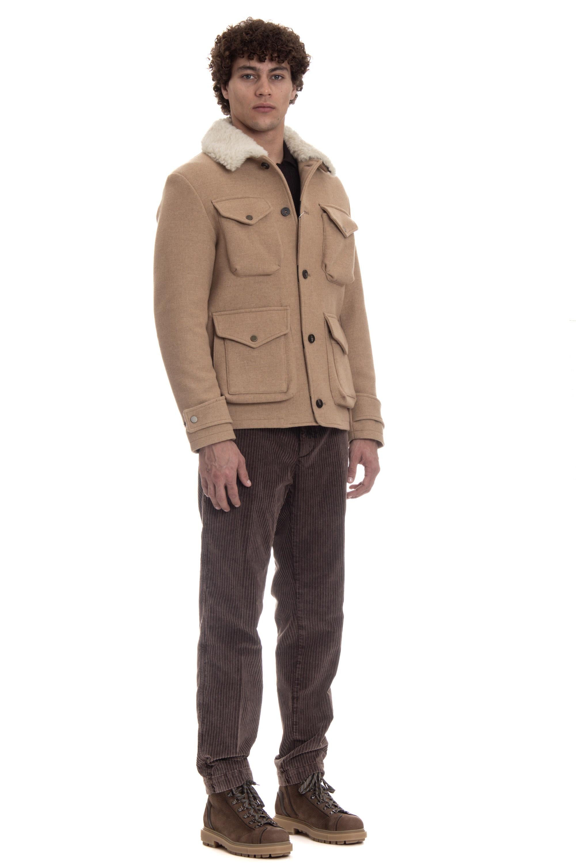 Field jacket in lana mod. Explorer EXPLORER/3 S-CM Camplin 