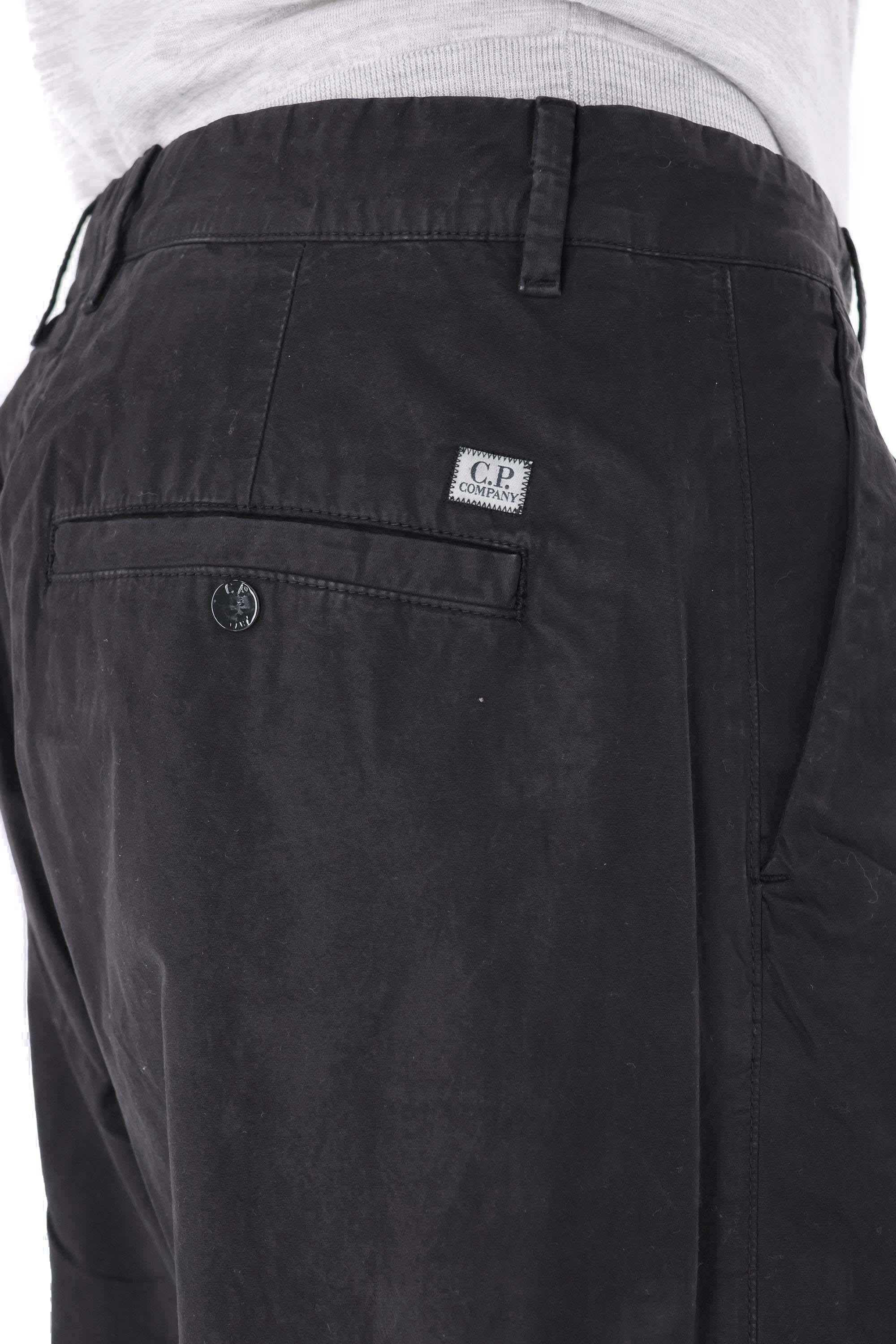 CP Company Pantalone cargo microrepsin cotone mano pesca MPA065A11-0324G 999 