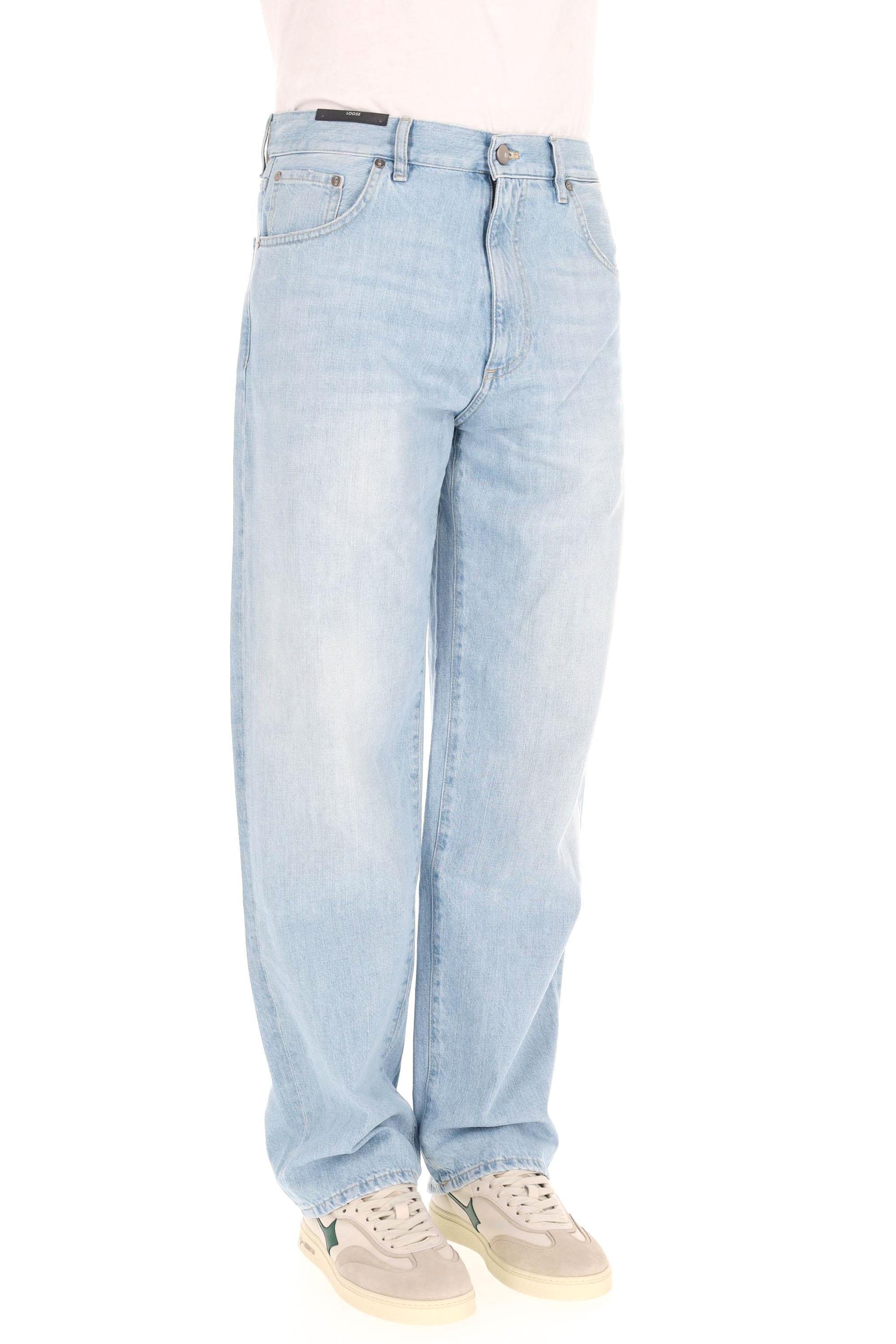 Jeans in puro cotone Loose fit C5-AP05Z0 OA5050 CC37 PT Denim 