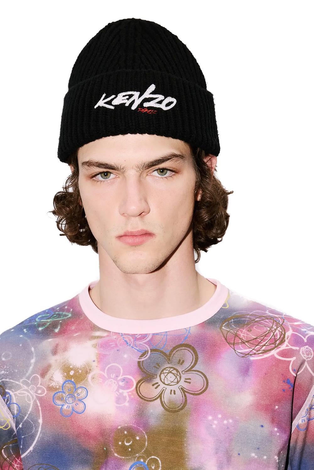 Kenzo T-shirt stampata reversibile x Futura 2000 FF65TS2584SG 30 