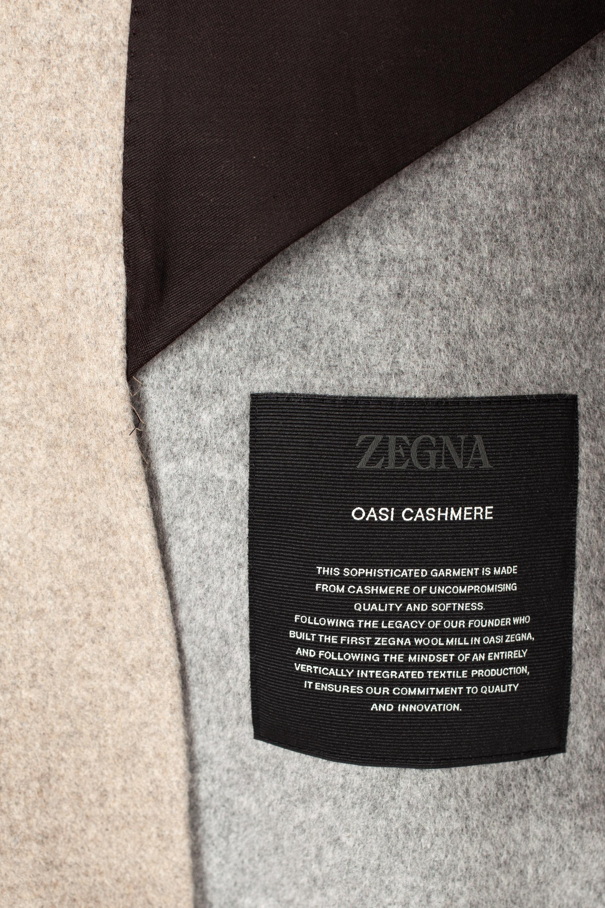 Zegna Cappotto in beaver di cashmere 699511A6 40B7S0 N 