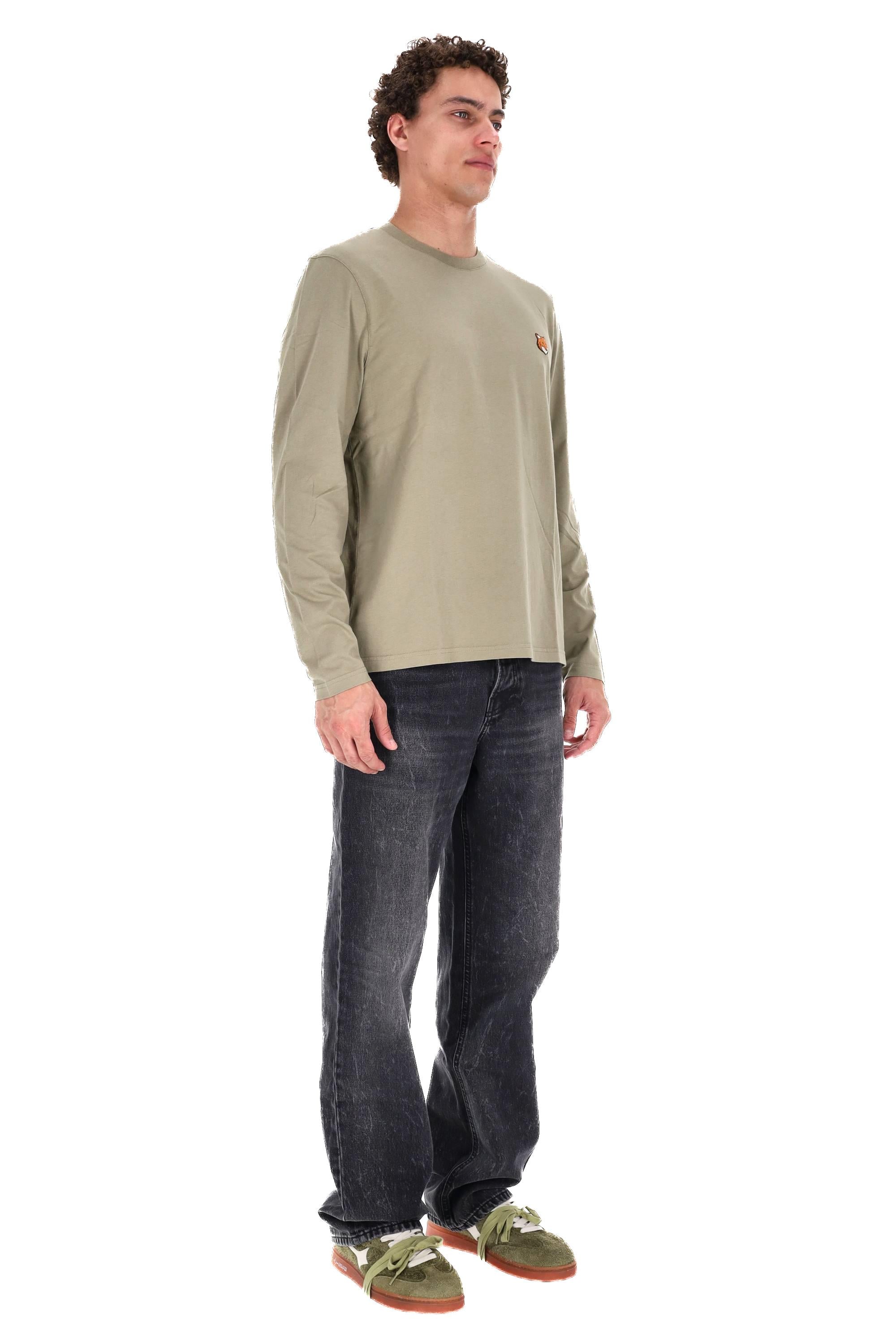 Maison Kitsuné T-shirt fox in cotone regular fit PM00118KJ7026 P131 