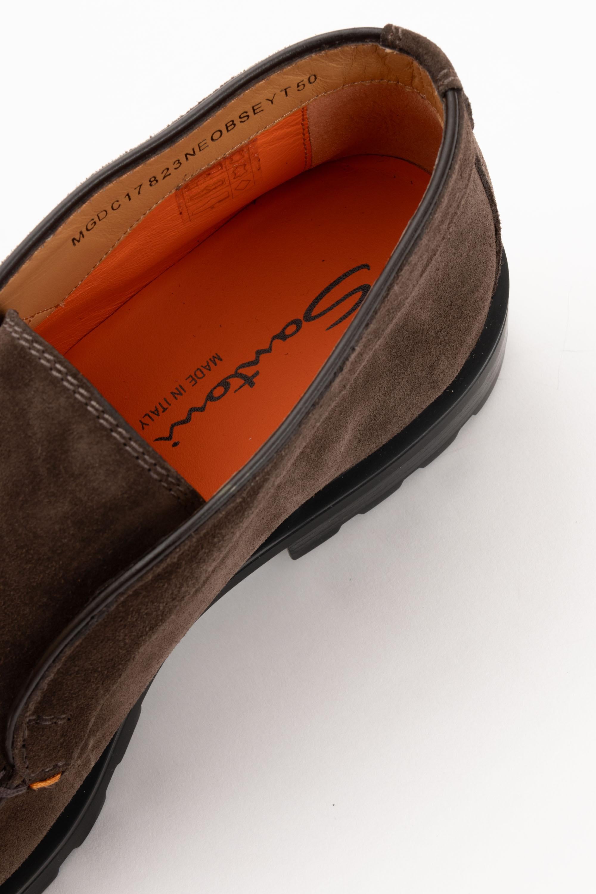 Santoni Desert boot in camoscio fondo rocciatore MGDC17823NE0BSEY T50 