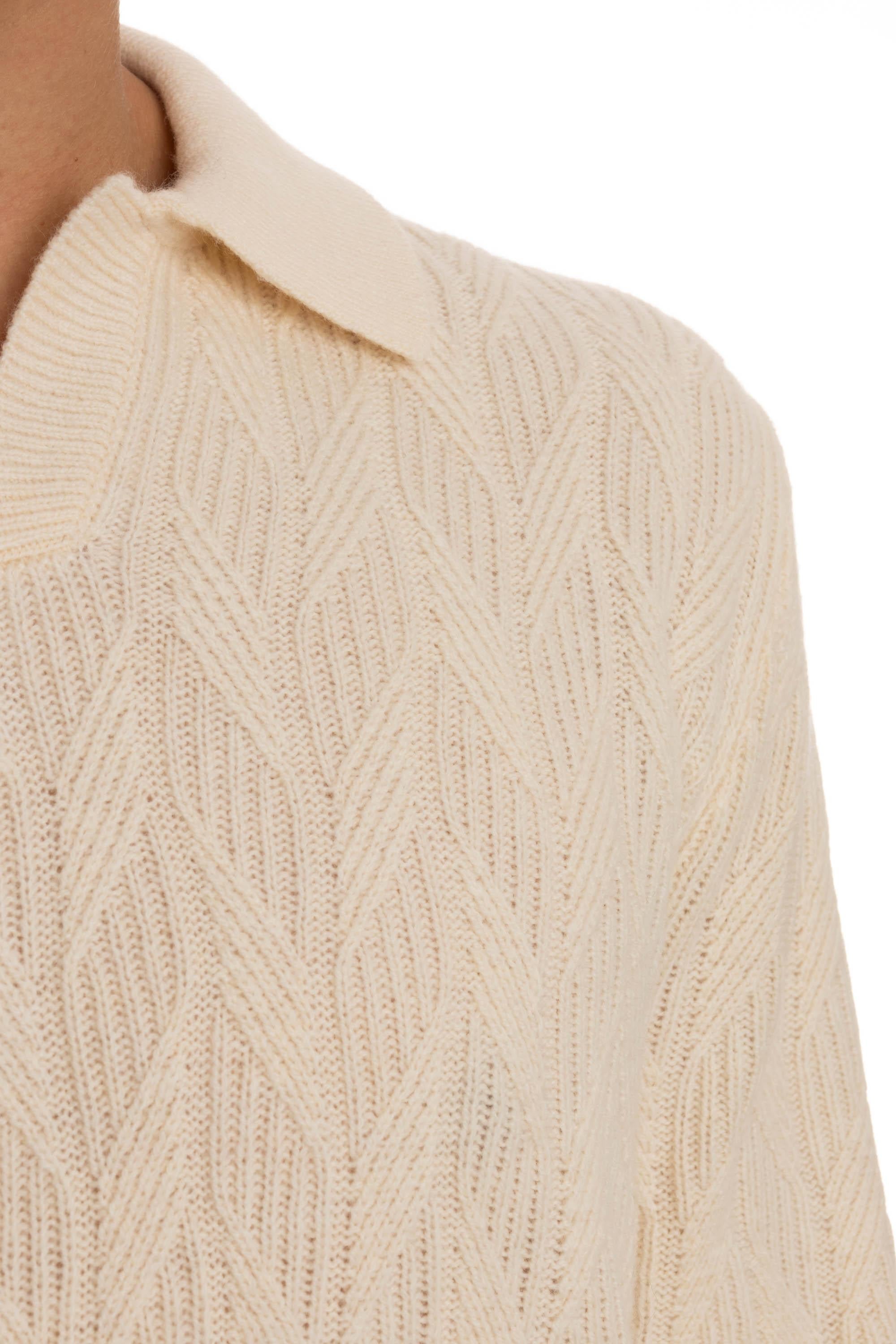 Drumohr Polo open collar in lana di agnello D7W146SP.3 125 