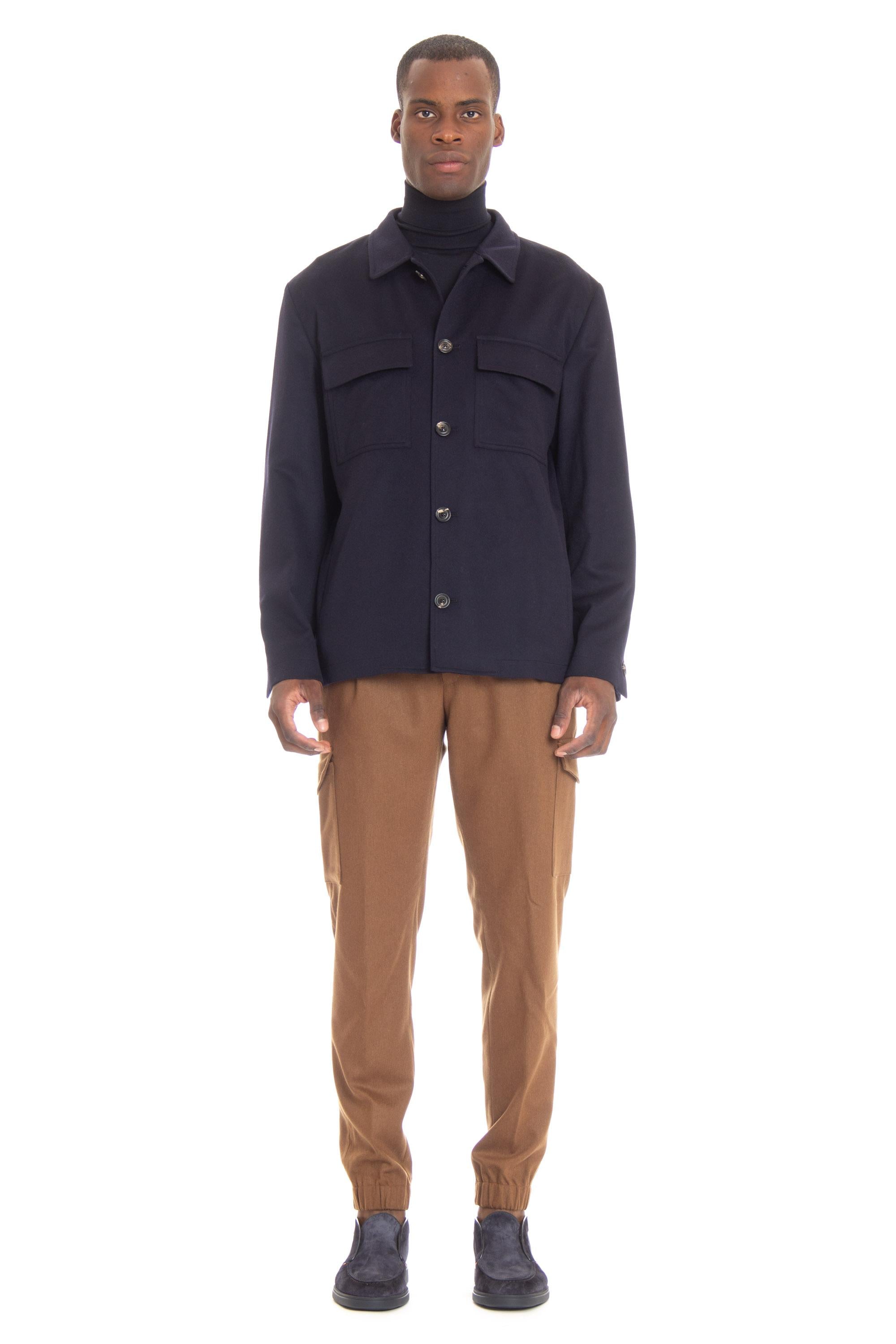 Lardini Overshirt in lana/cashmere ITUGO3 ITSK61547/2 851 
