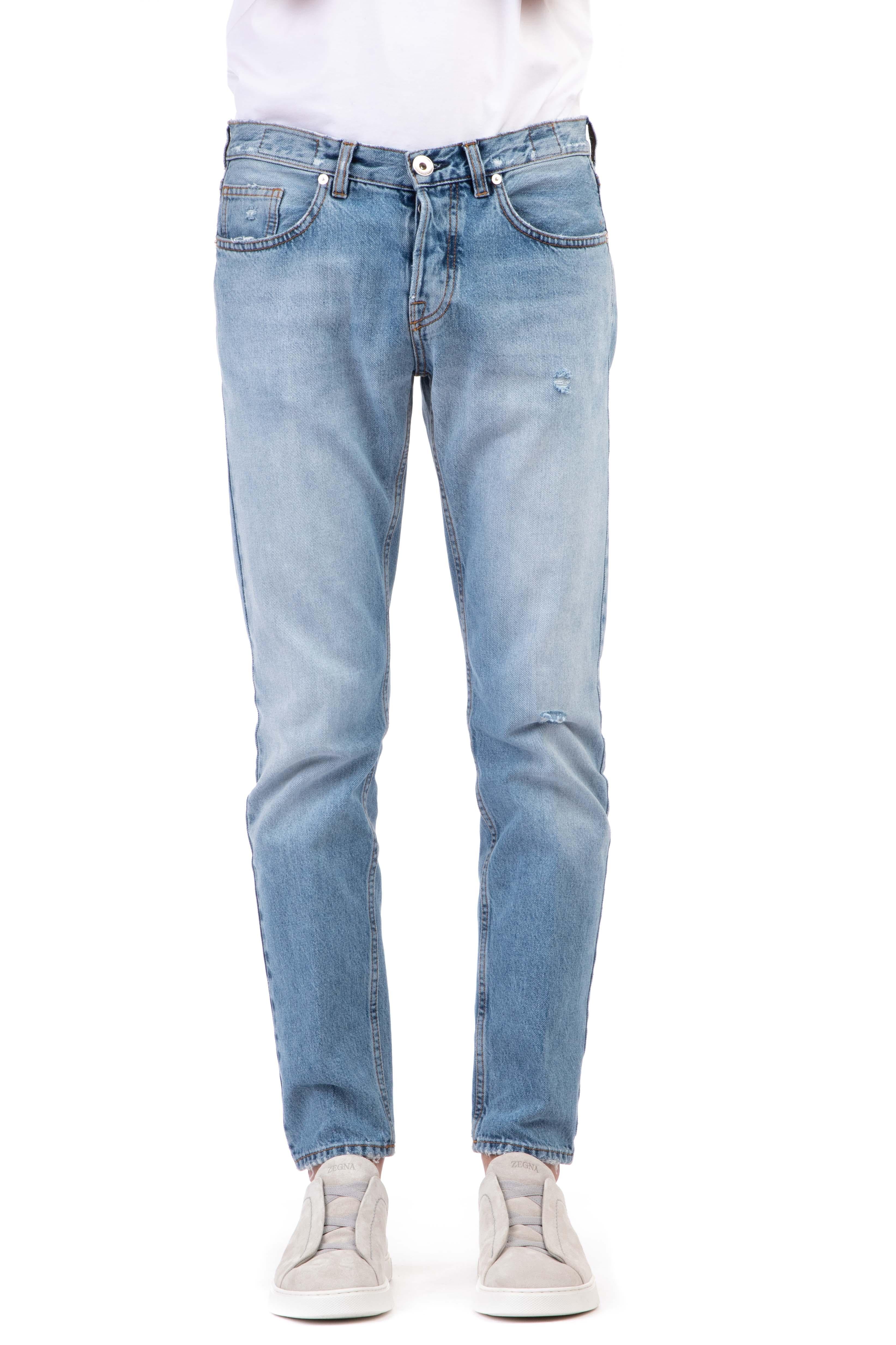 Jeans denim in puro cotone G75PANG09 TET0G013 08 Eleventy 