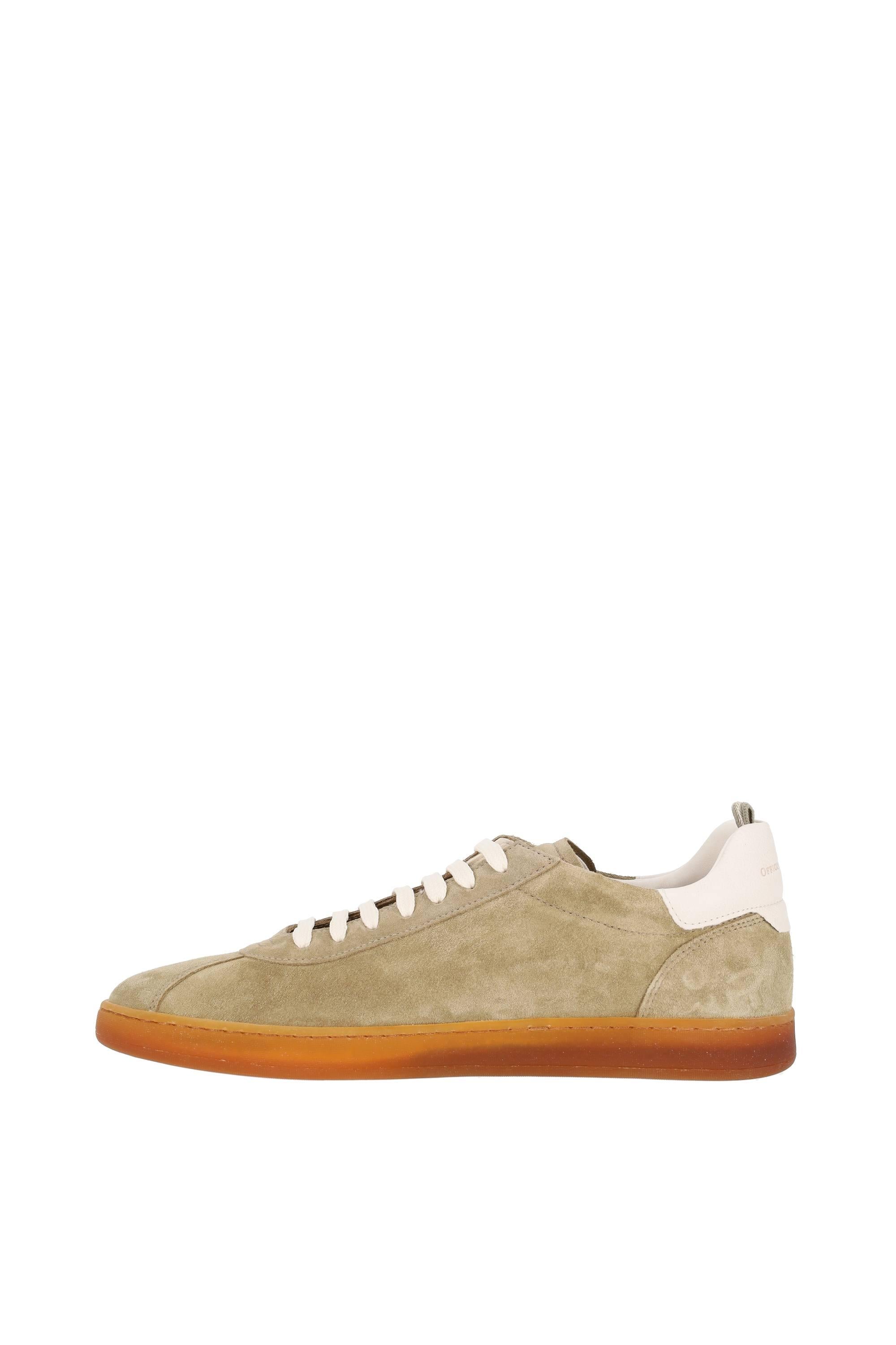 Officine Creative Sneaker in pelle scamosciata mod. Halo 001 OCUHALO001LC191S505 SUGHERO/TOFU 