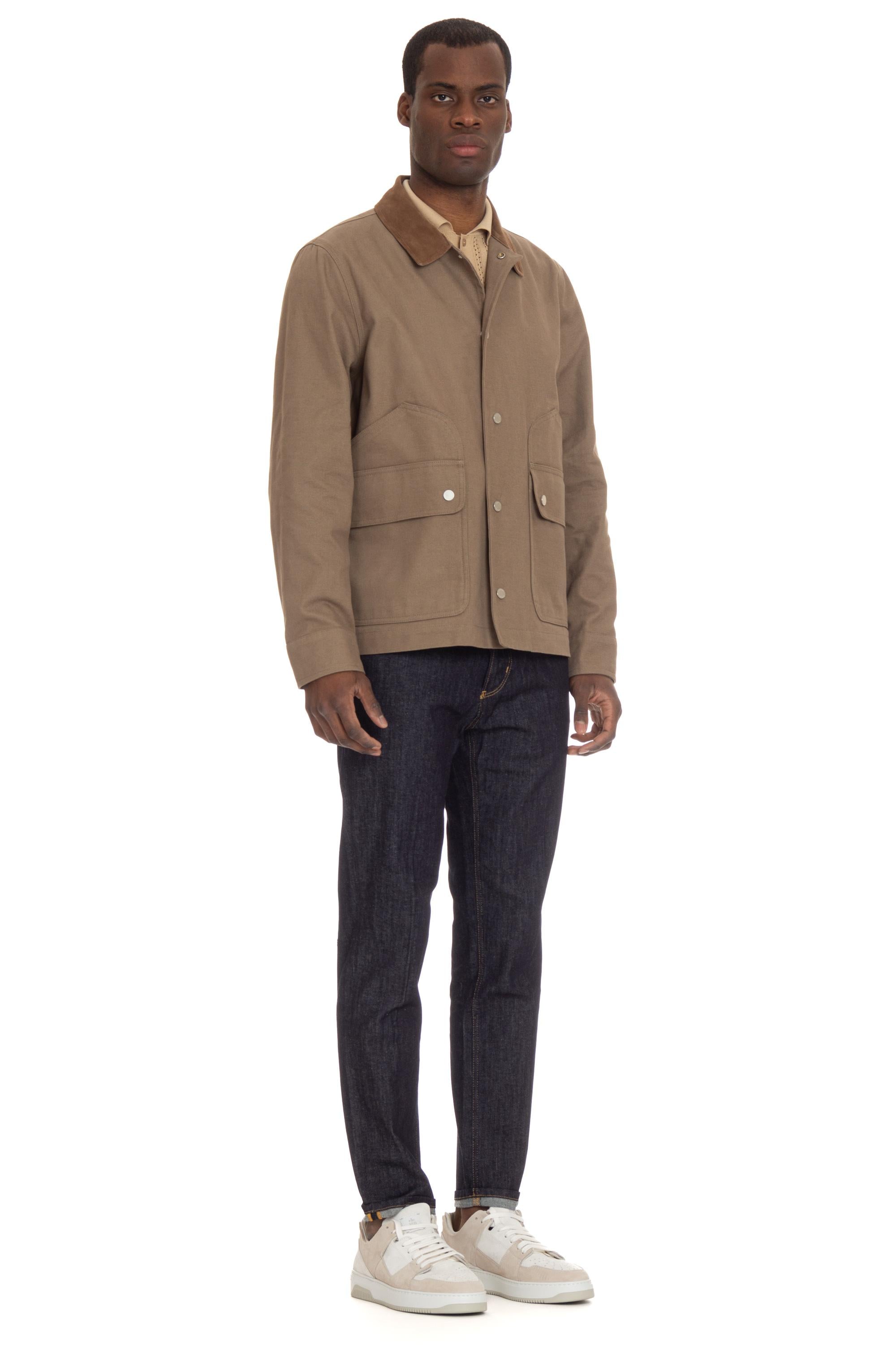 Work jacket in canvas di cotone 407A.A064 0796 Valstar 