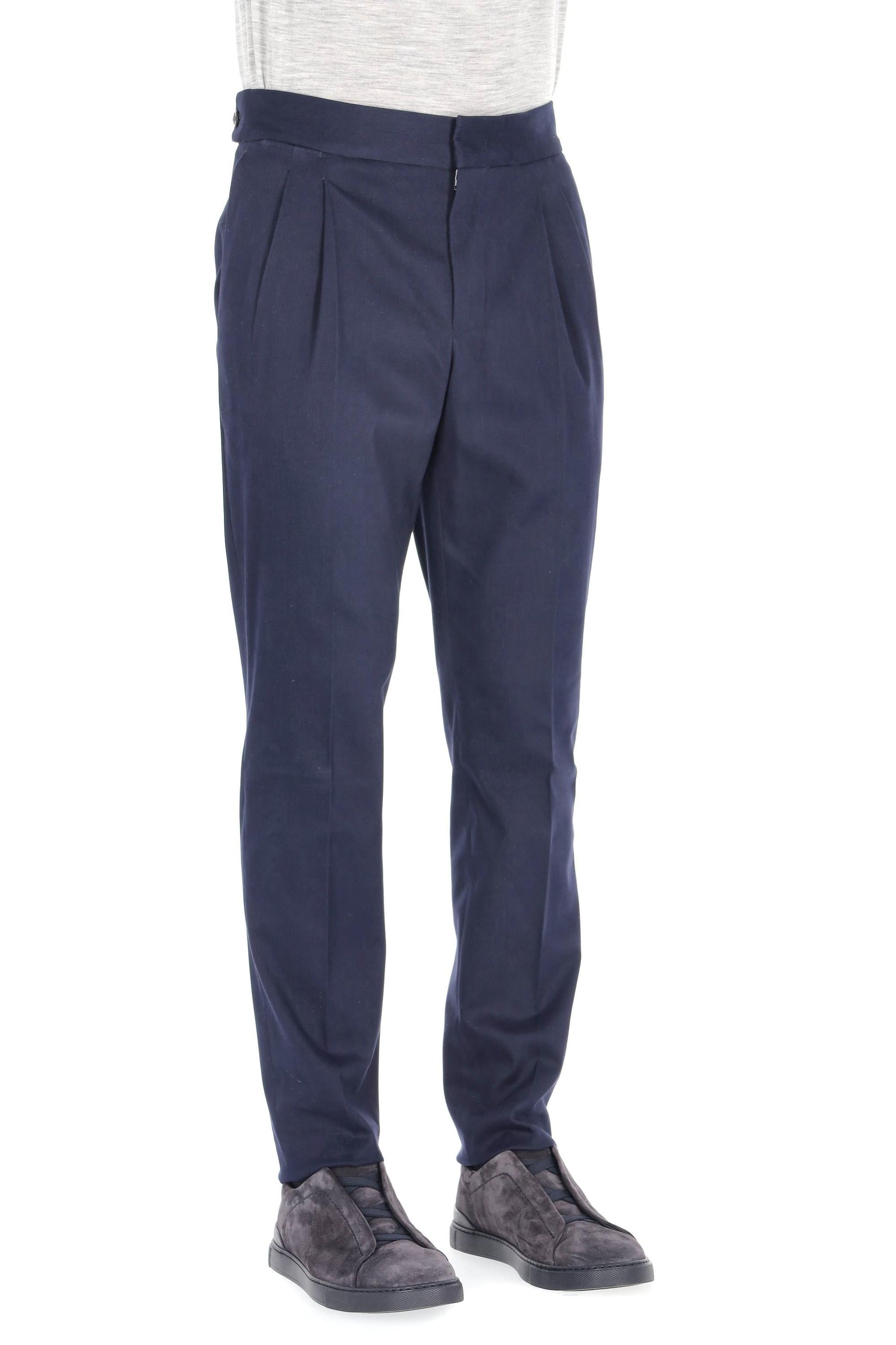 PT Torino Pantalone in cotone e cashmere sateen Gentleman 2 pences GSK2Z00CL1 MX57 0360 