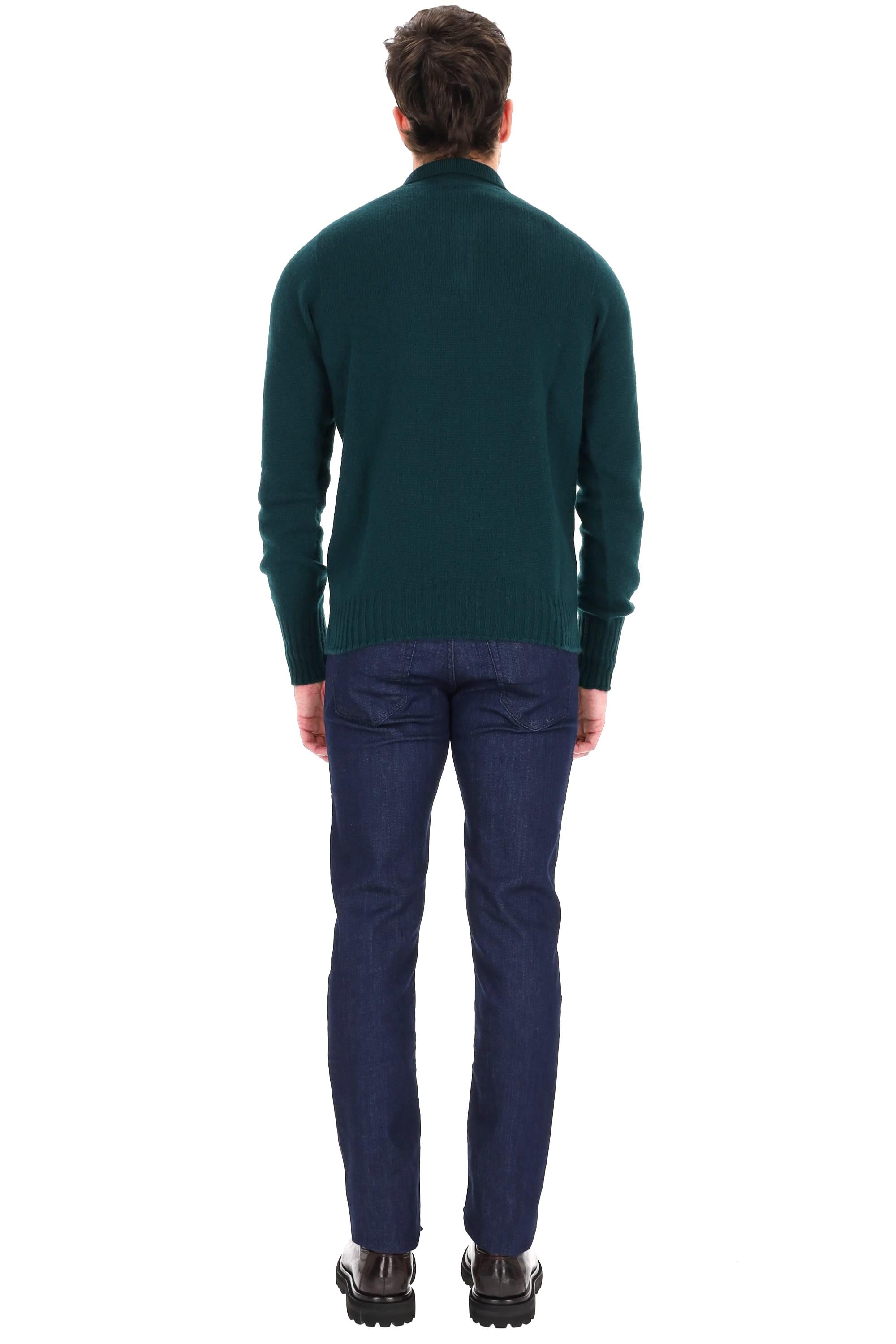 Drumohr Polo maglieria in lana di agnello D4W145.9 490 