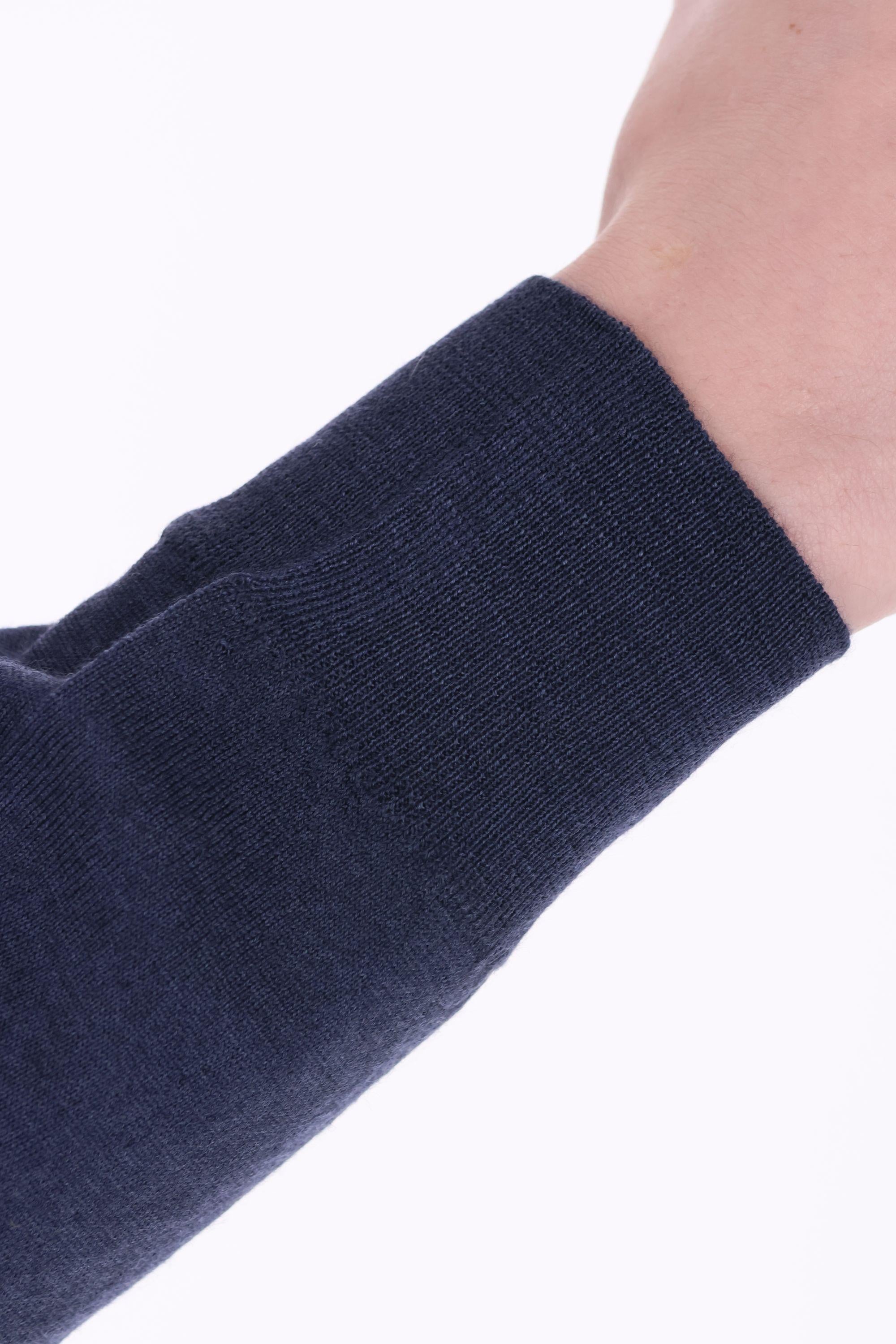 Maglia girocollo in lana acquerello super 140's D0D103A-6 791 Drumohr 