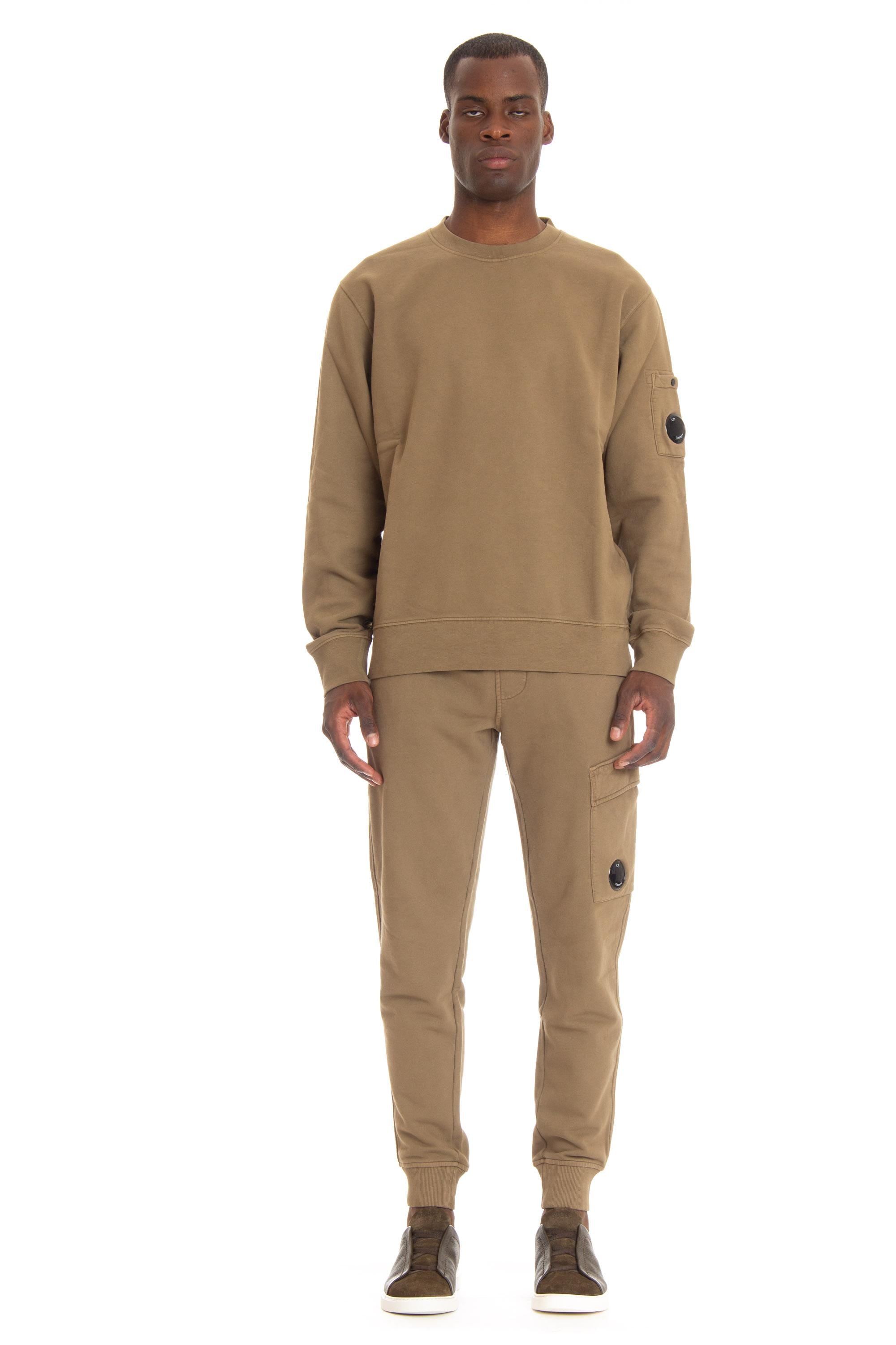 CP Company Felpa girocollo in cotone mercerizzato CMSS008A 00637R/2 653 