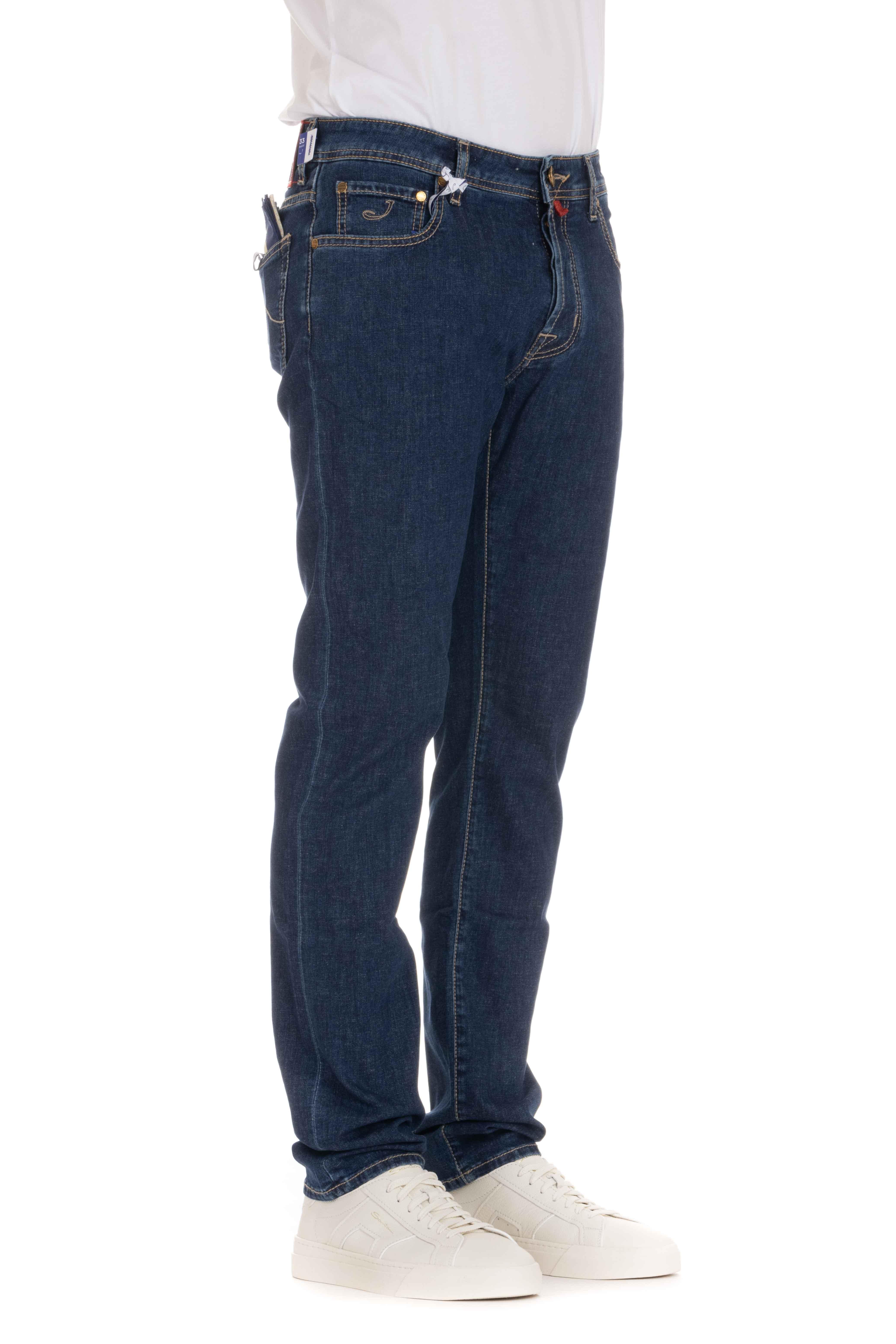Jacob Cohen Jeans etichetta tessuto Bard fit M04-32S-3737-BARD 673D 