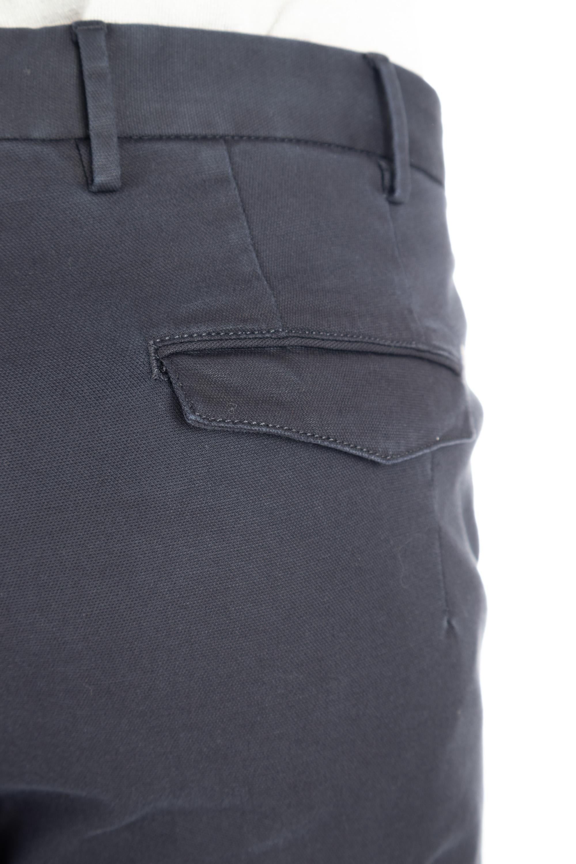 Pantalone micro struttura in cotone-lyocell Master fit ALMAZ00CL1 PU34/2 0360 PT Torino 