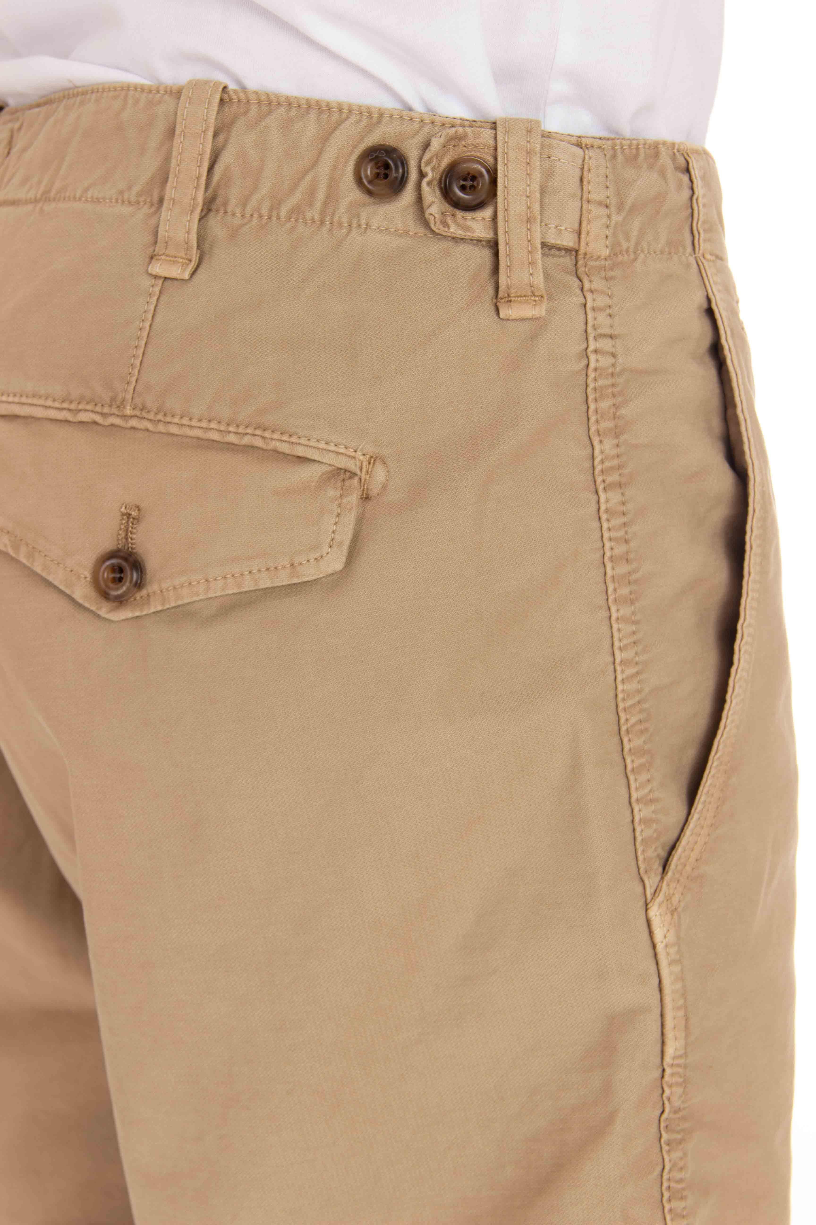 Bermuda in cotone tramato 24M84B287-FR/2 F44 Myths 