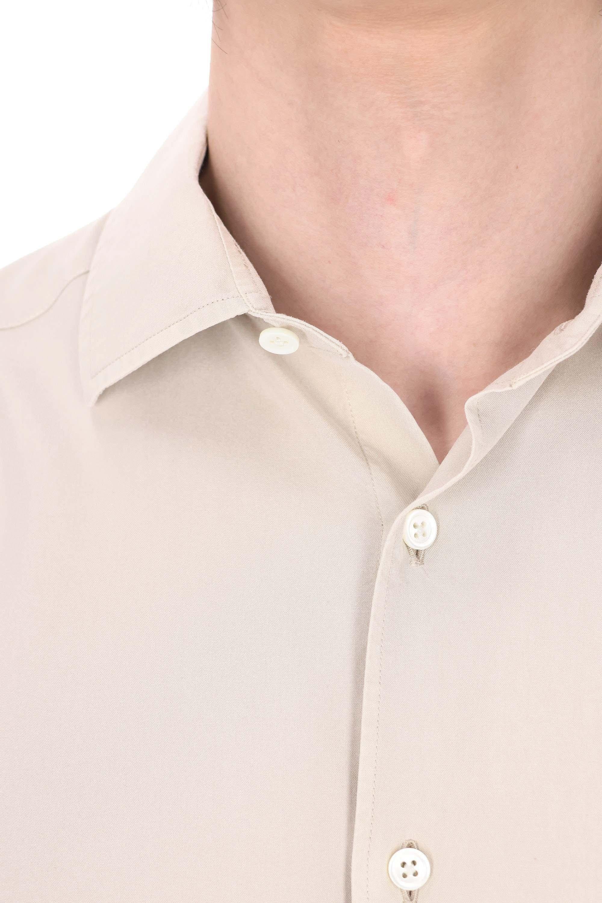 Zegna Camicia in pura seta UHX42A3-SLF5 K01G 